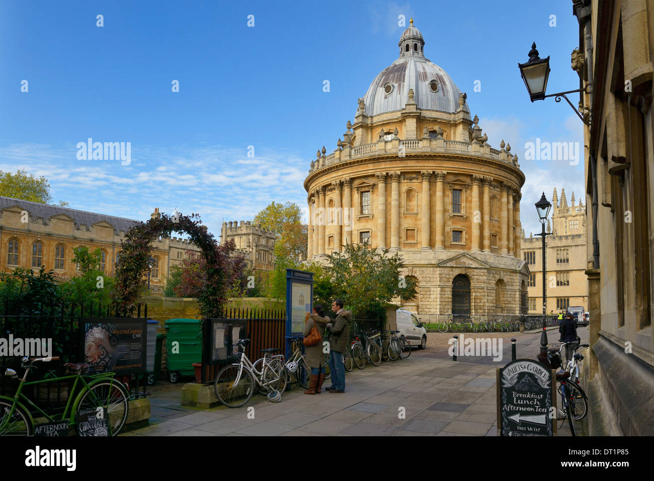 La Radcliffe Camera, Oxford, Oxfordshire, England, Regno Unito, Europa Foto Stock