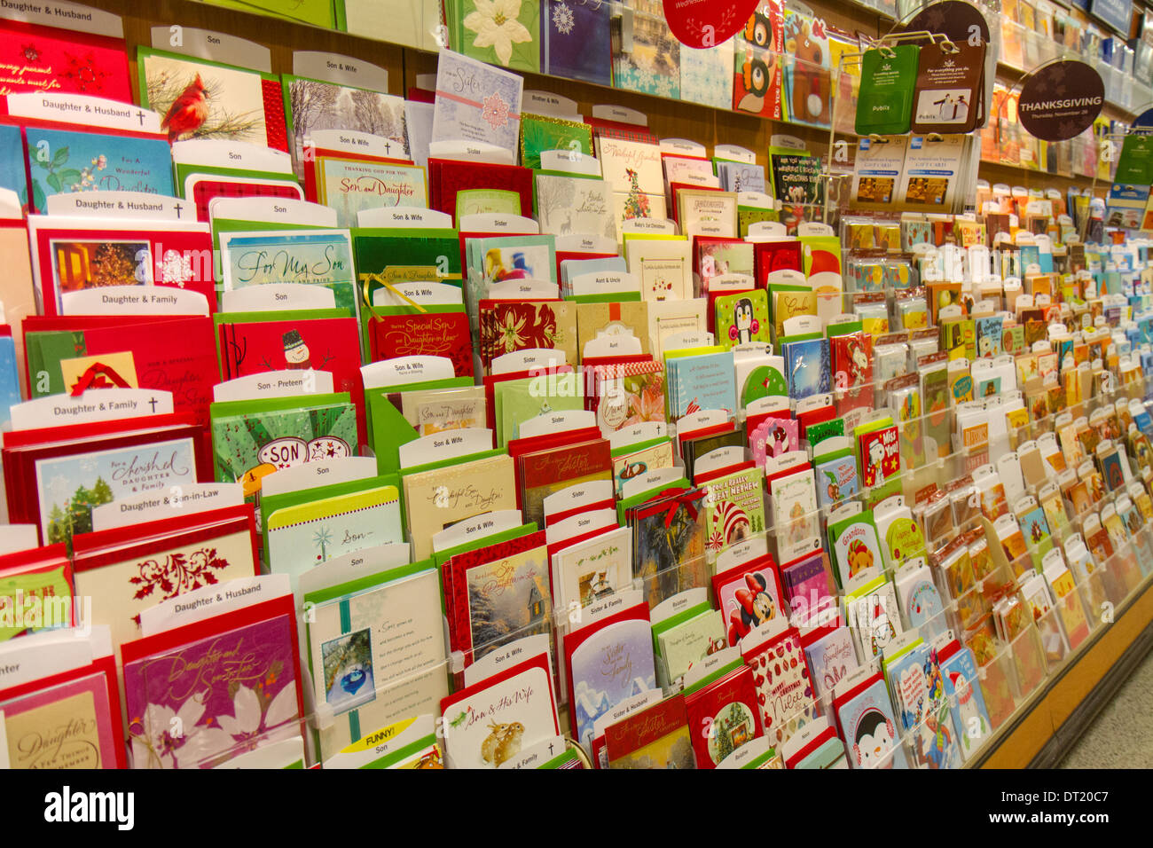 Napoli Florida,Publix,negozio di alimentari,supermercato,alimentari,vendita prodotti display,scaffali scaffali,shopping shopper negozi di negozi di mercato Foto Stock