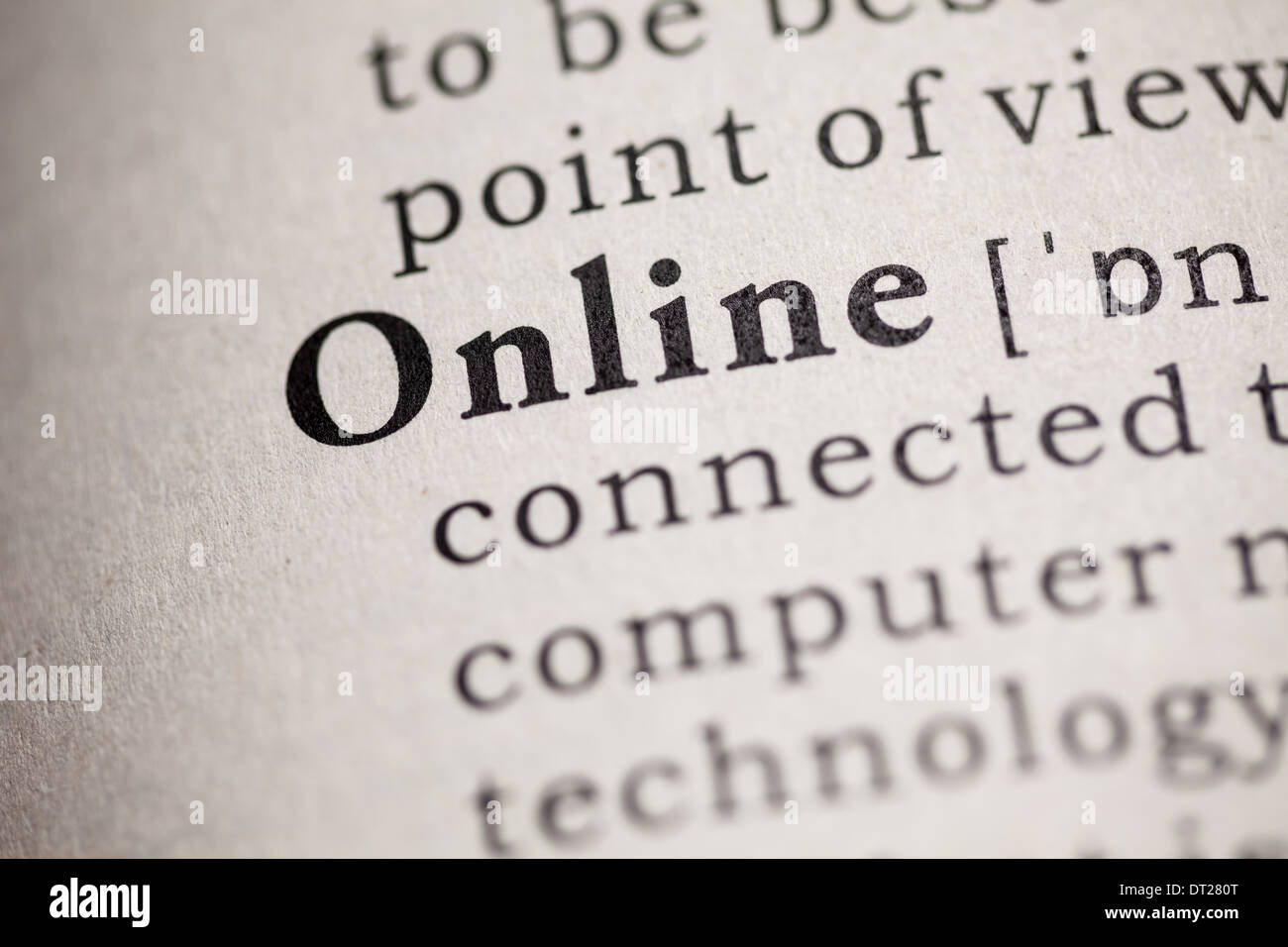 Fake Dizionario, definizione della parola online. Foto Stock