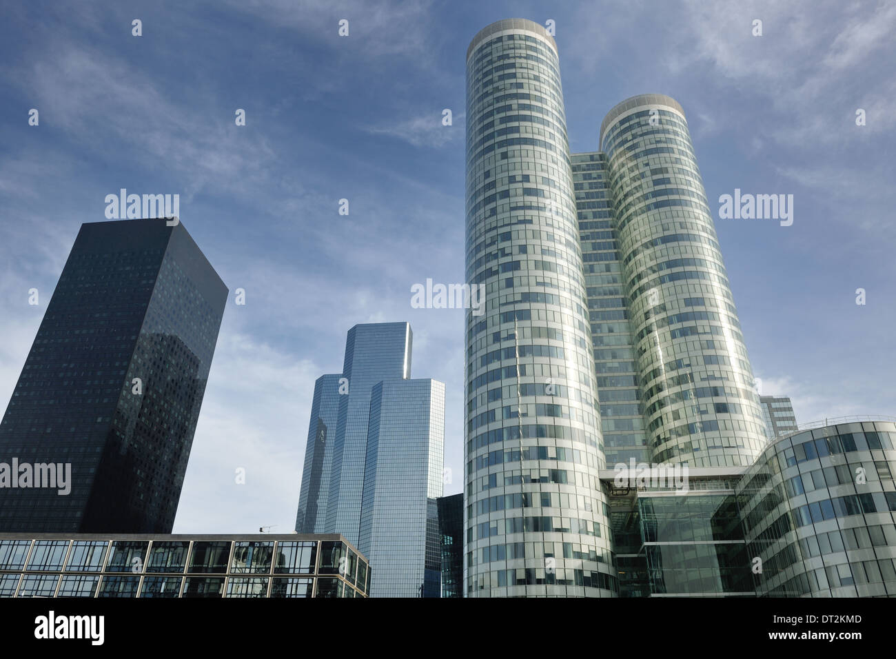 Edifici moderni nel nuovo centro di Parigi Foto Stock