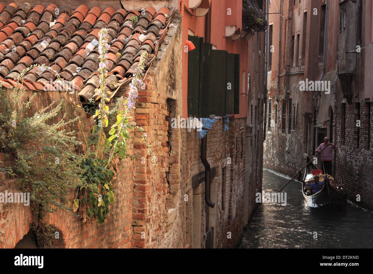 Canale a Venezia Foto Stock