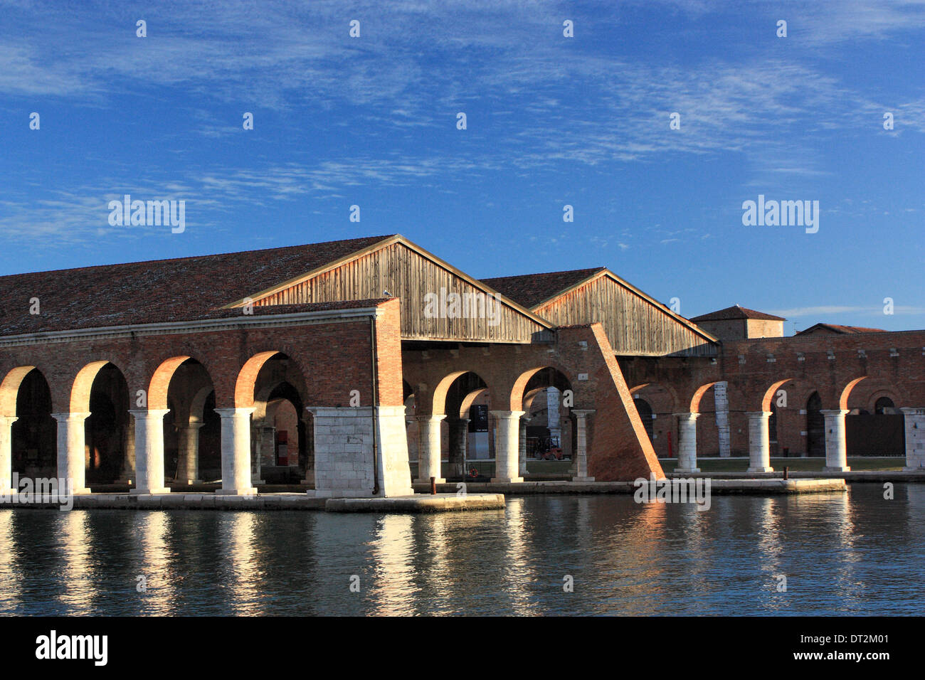 Le Gaggiandre all'Arsenale. Il vecchio cantiere veneziano Arsenale di Venezia Foto Stock