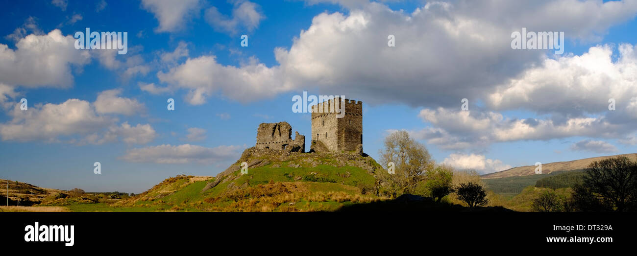 Il castello di dolwyddelan, Snowdonia National Park, il Galles del Nord Foto Stock