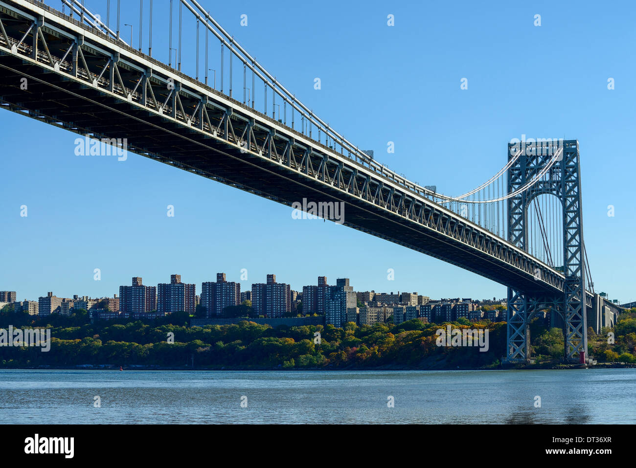 George Washington Bridge, New York Foto Stock