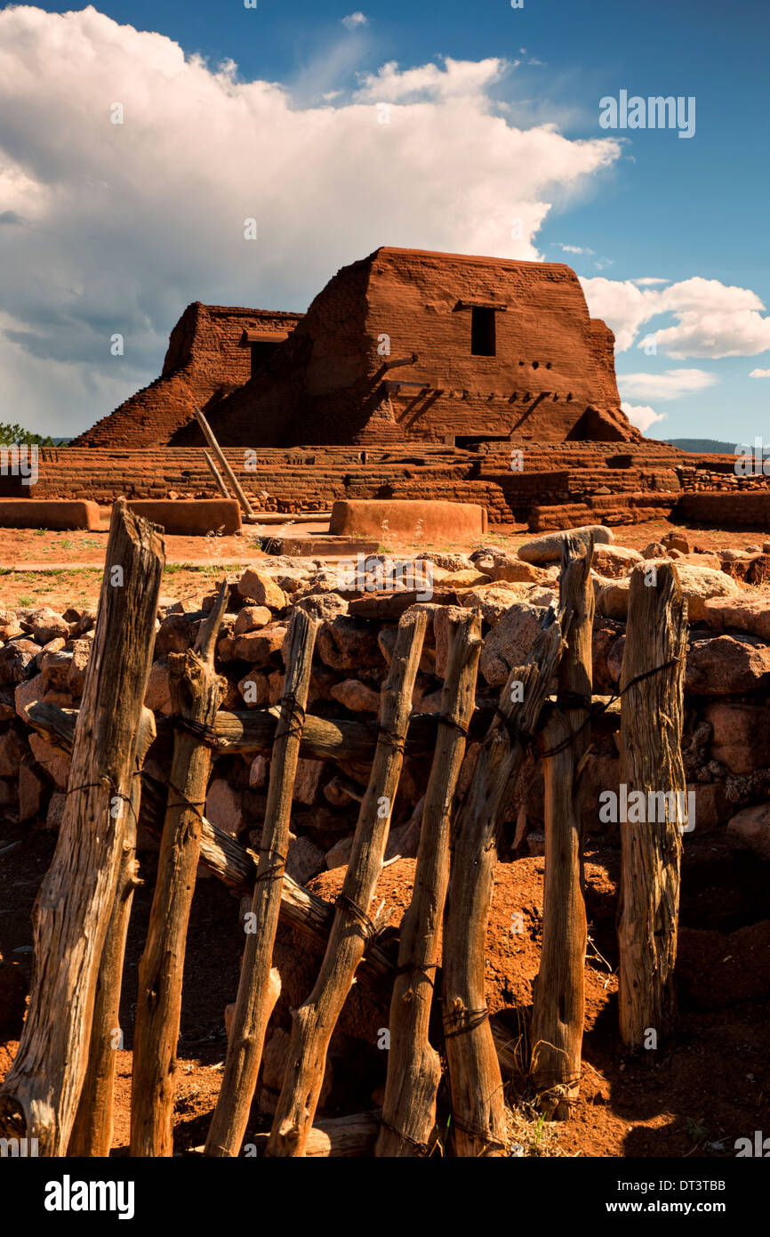 Pecos National Historic Park, New Mexico. Foto Stock