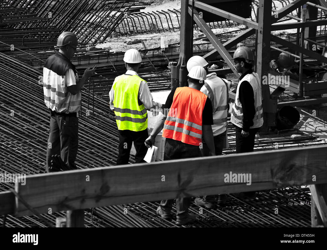 costruzione sito Foto Stock