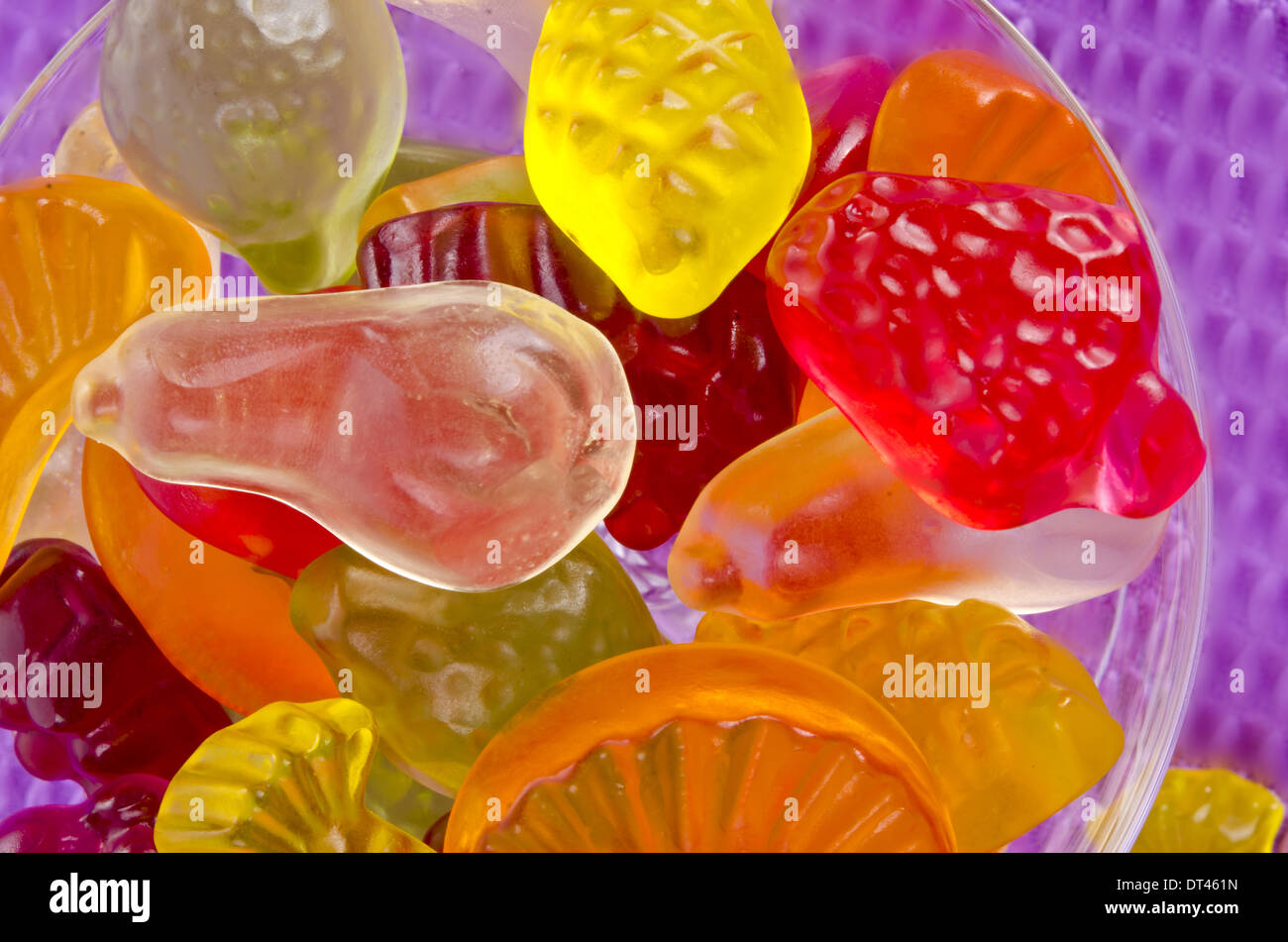 Caramelle gommose Foto Stock