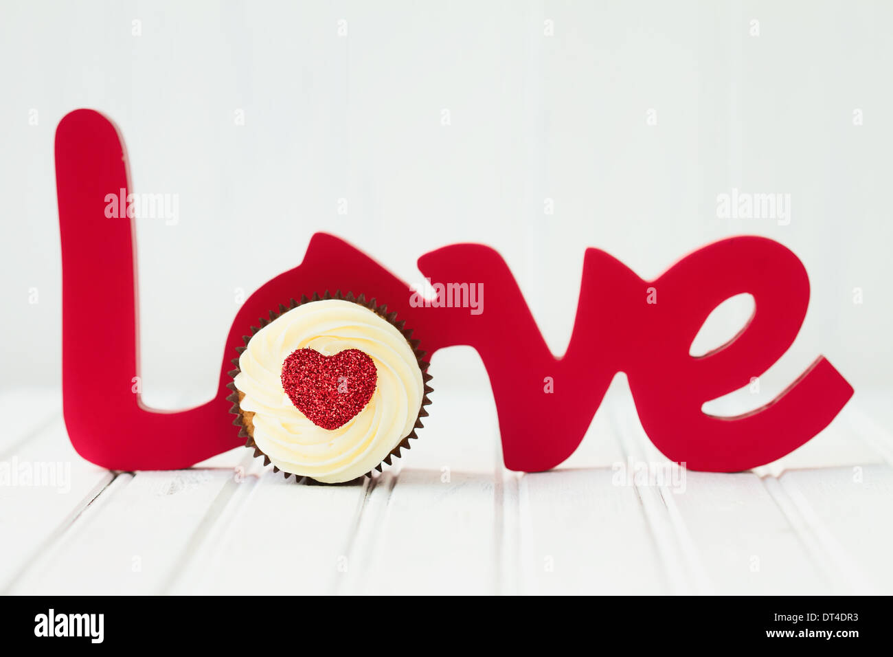 Tortina per il giorno di San Valentino Foto Stock