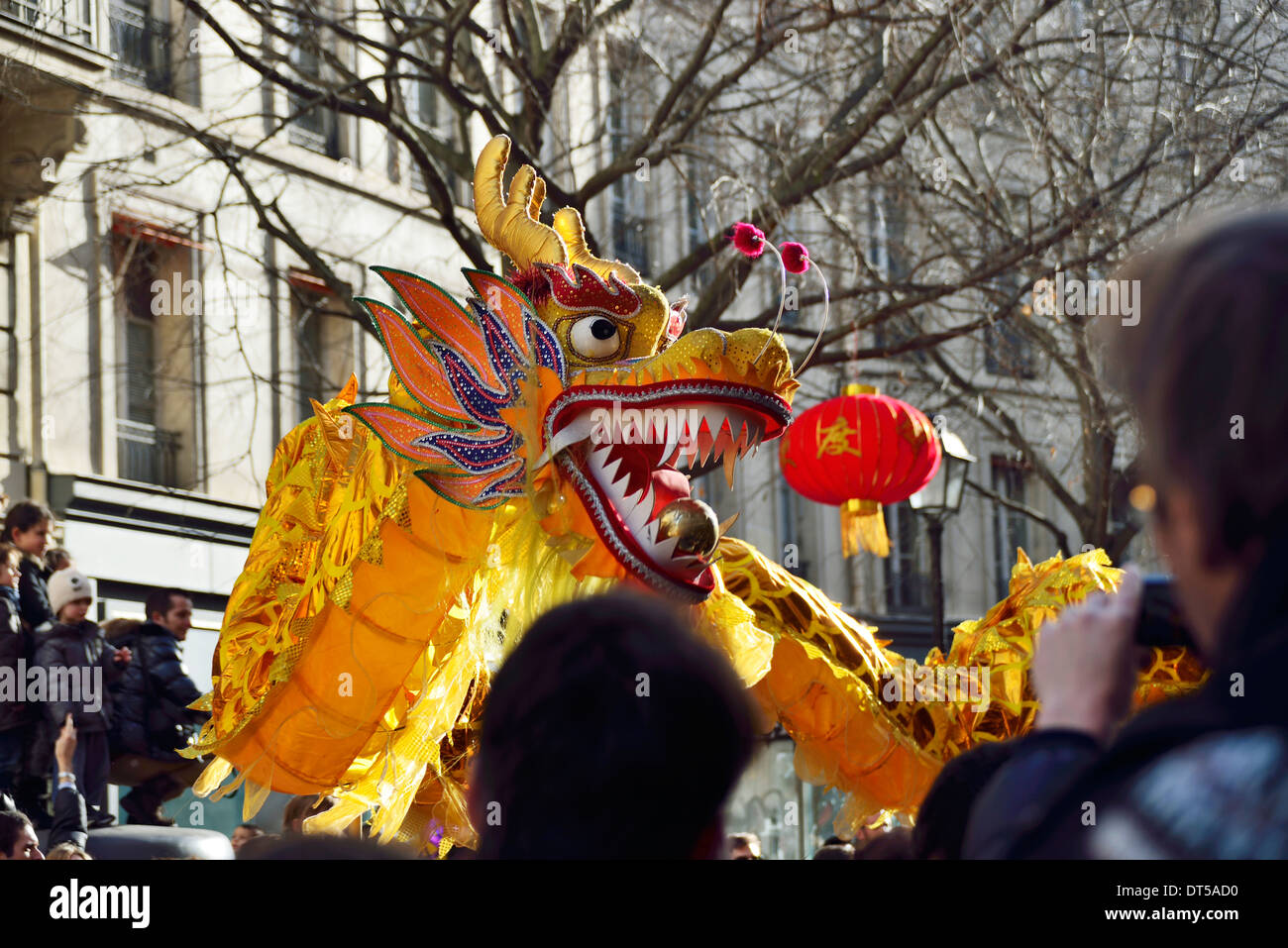 Anno Nuovo cinese a Parigi Foto Stock