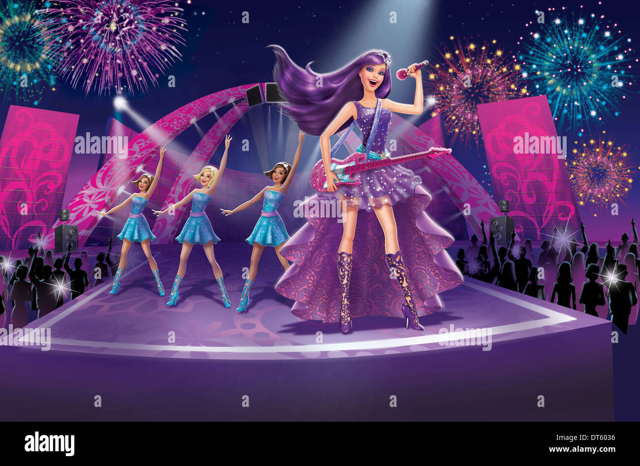 POPSTAR KEIRA BARBIE: la principessa e la popstar (2012 Foto stock - Alamy