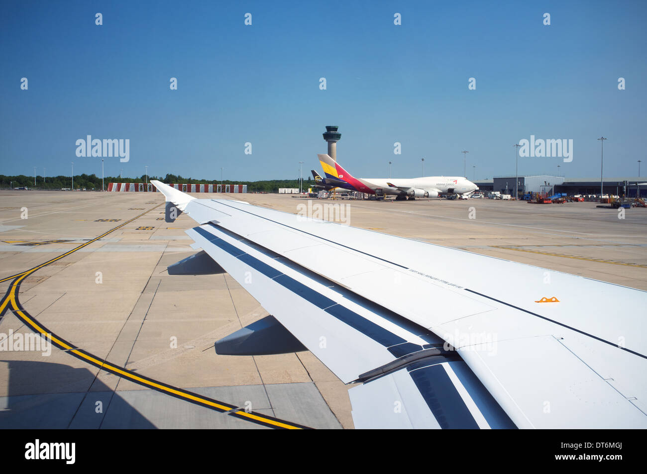 Dall'Aeroporto Stansted di Londra Foto Stock