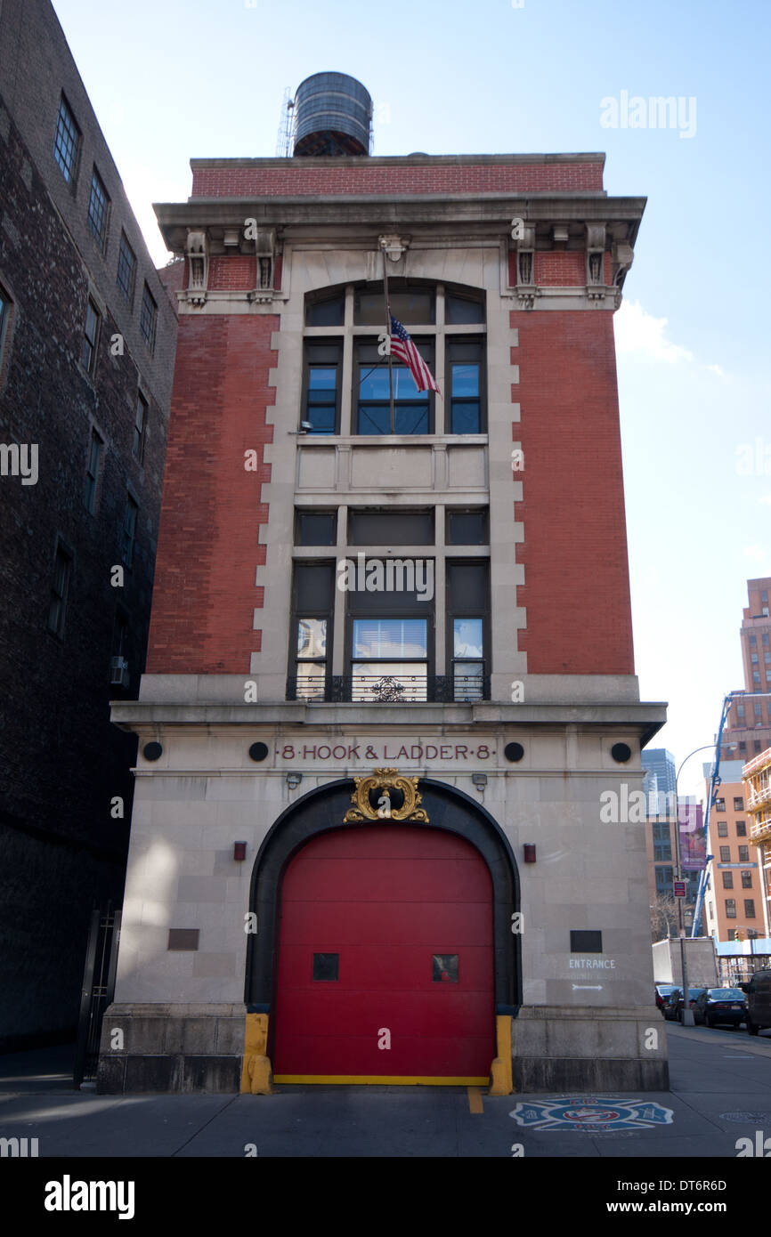 La stazione dei vigili del fuoco usata nel film Ghostbusters a Manhattan, New  York City Foto stock - Alamy