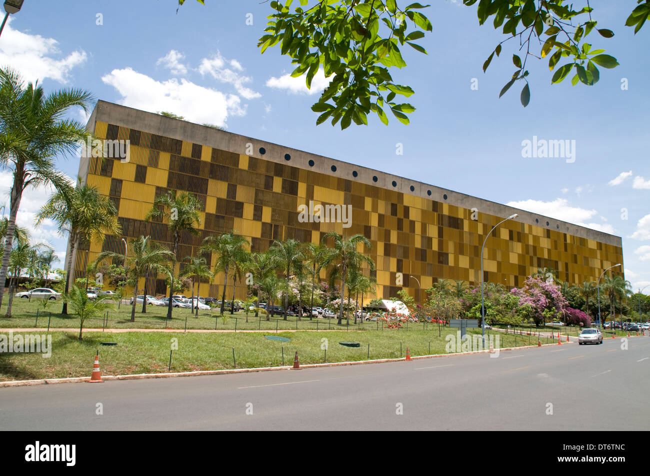 Anexo 4 fare Congresso Nacional è la sede della Camera dei Deputati a Brasilia, Brasile. Foto Stock