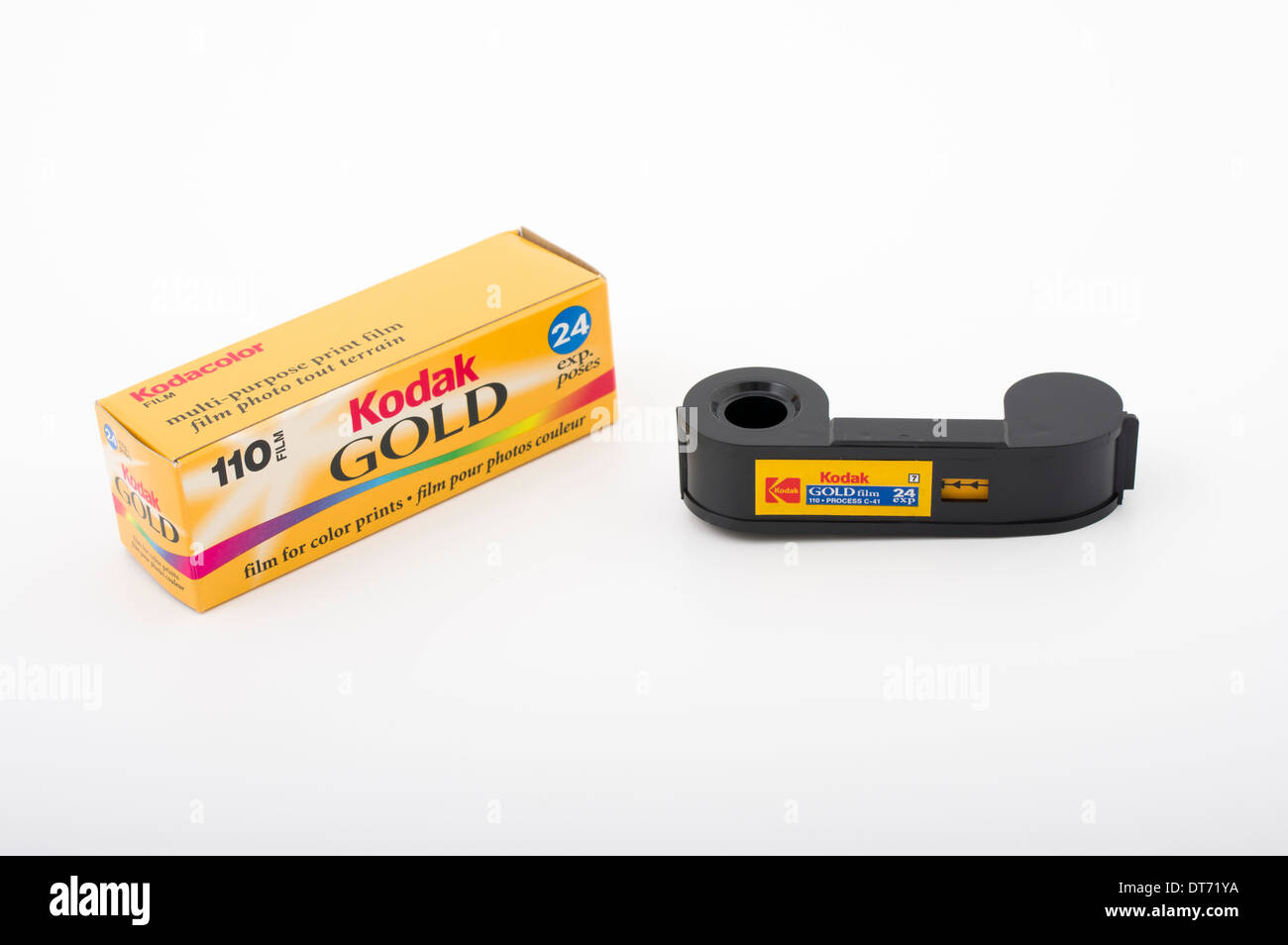 Kodak formato 110 film. Foto Stock