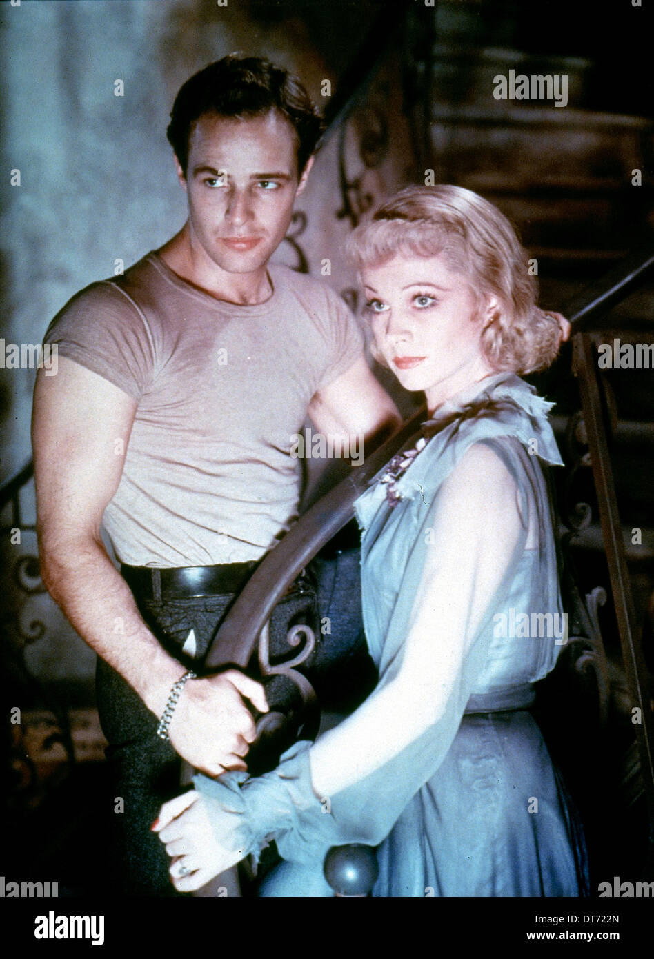 MARLON BRANDO, Vivien Leigh, A Streetcar Named desire, 1951 Foto Stock