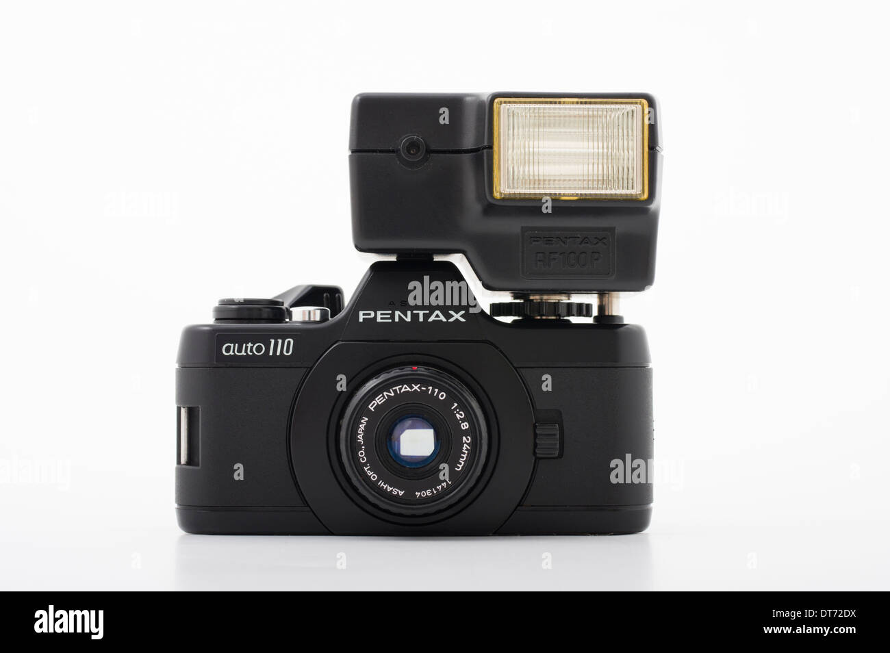 Pentax auto 110 Videocamera SLR utilizzando compact 110 film Foto Stock
