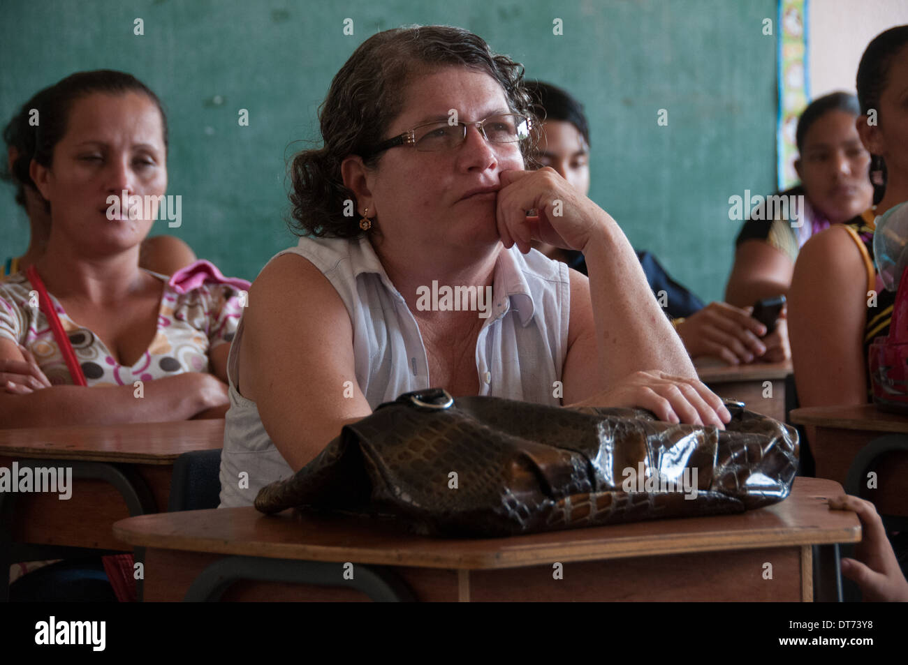 Educazione degli Adulti Provincia di Limon Costa Rica Foto Stock