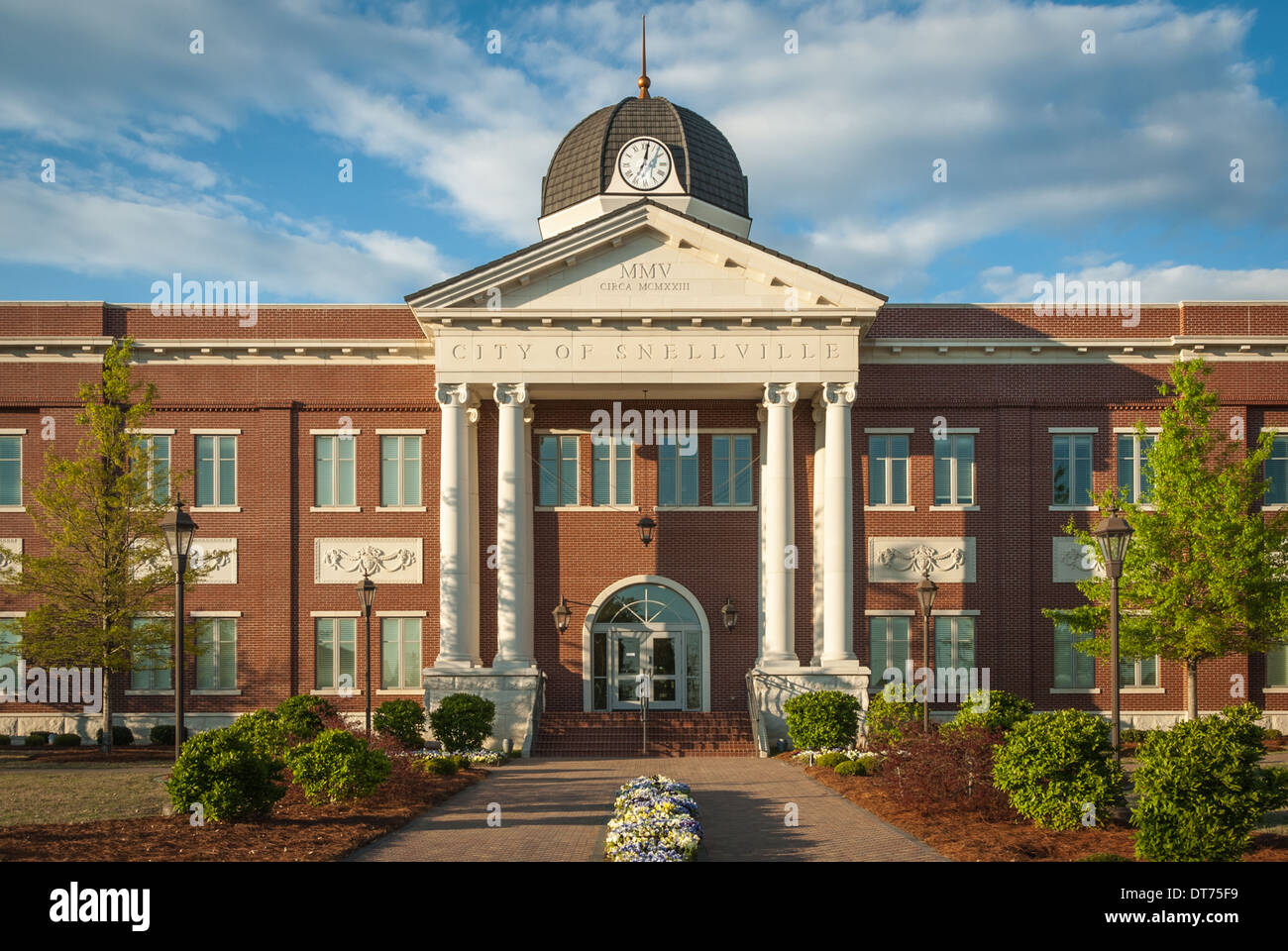 Snellville City Hall si trova a Snellville, contea di Gwinnett, Georgia. (USA) Foto Stock