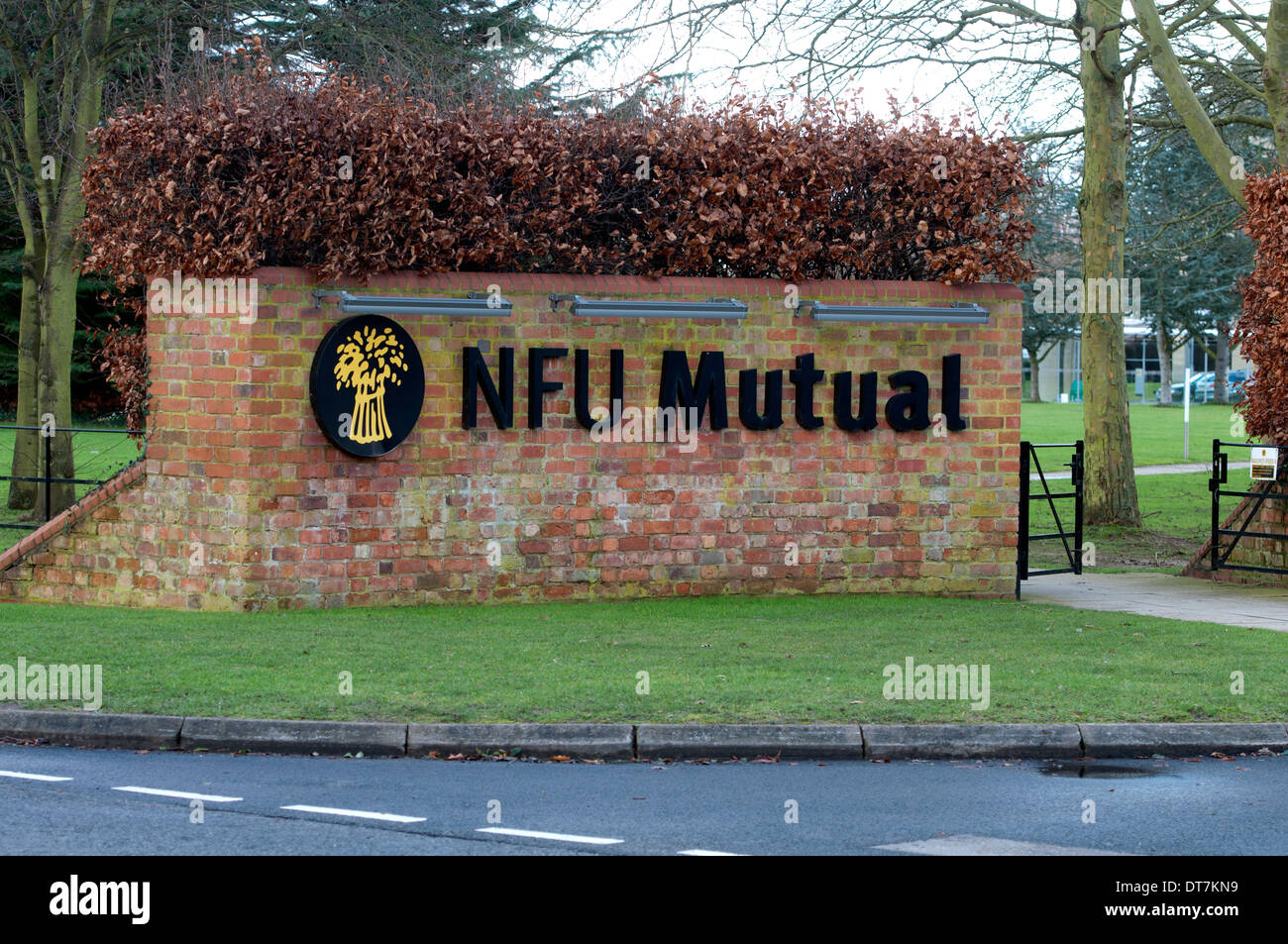 NFU segno reciproco, Stratford-upon-Avon, Warwickshire, Inghilterra, Regno Unito Foto Stock