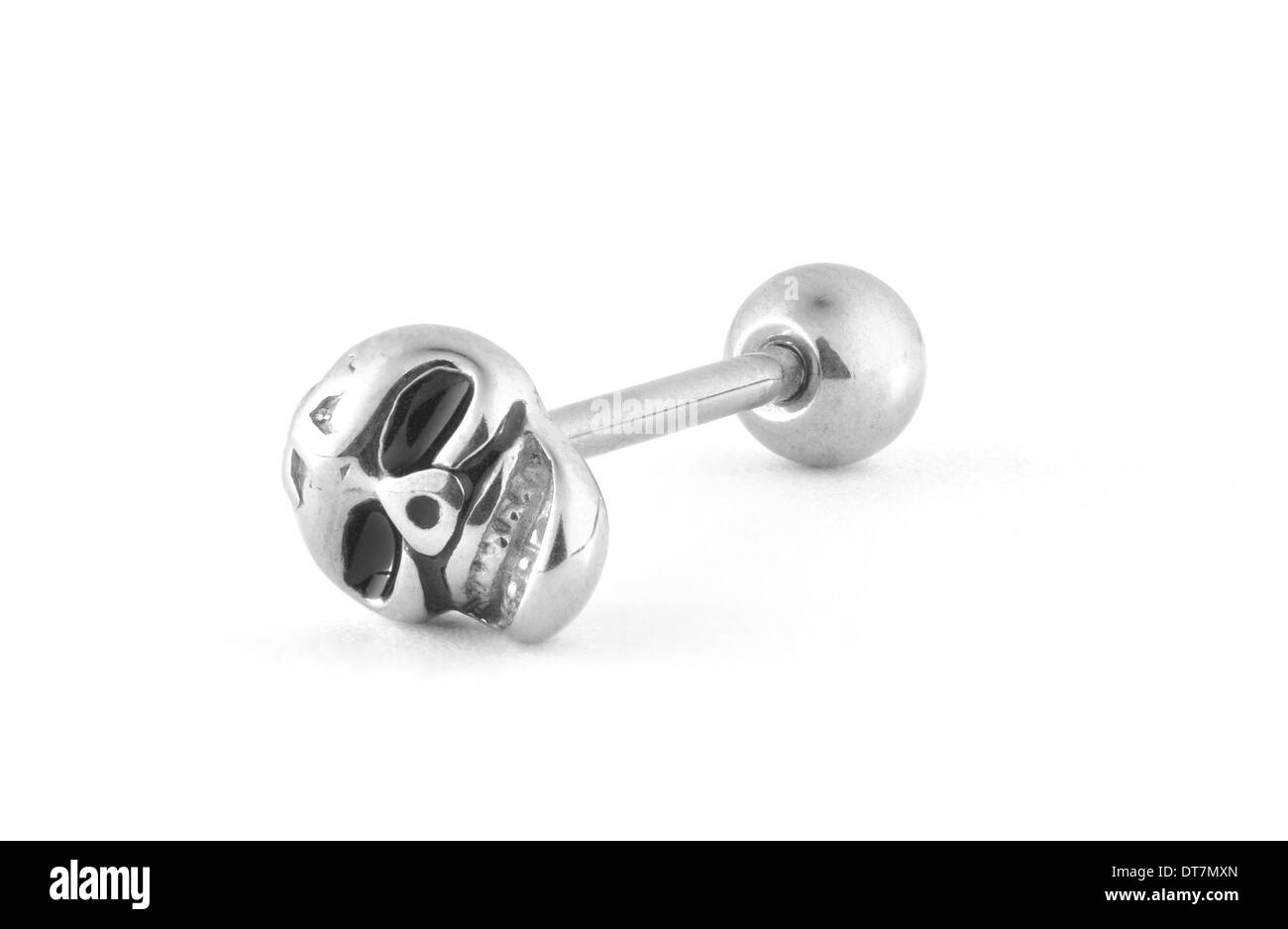 Piercing isolati su sfondo bianco Foto Stock Piercing isolati su sfondo bianco Foto Stock