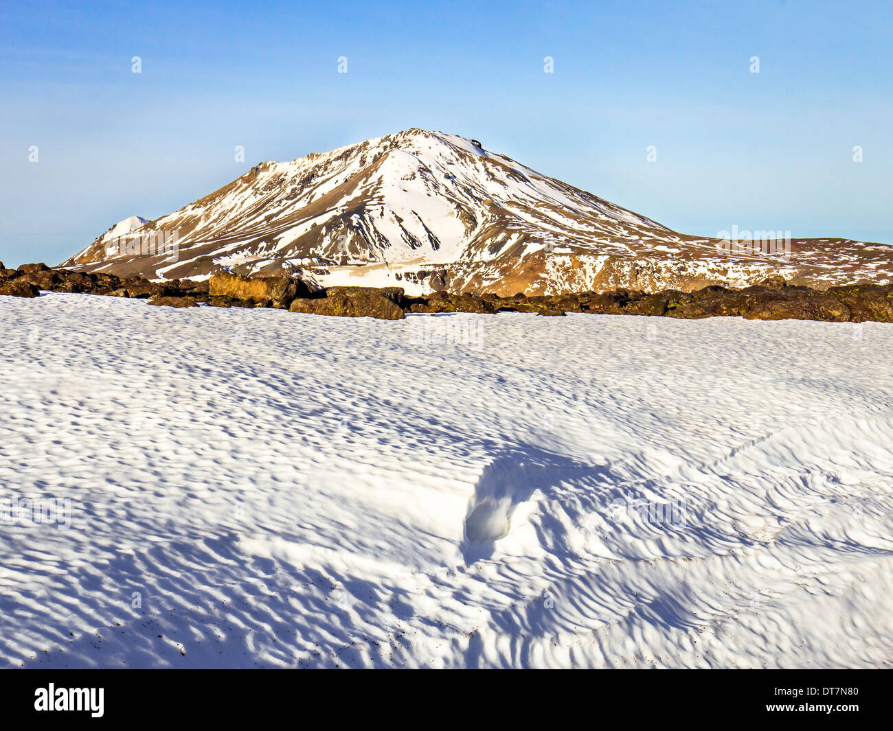 Snaekollur Kerlingarfjoll di montagna Foto Stock