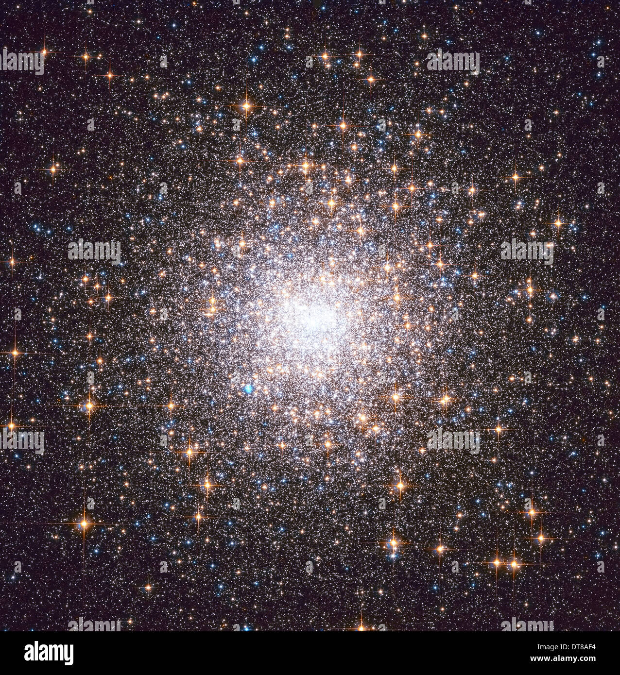 Messier 15, ammassi globulari della costellazione di Pegasus. Foto Stock