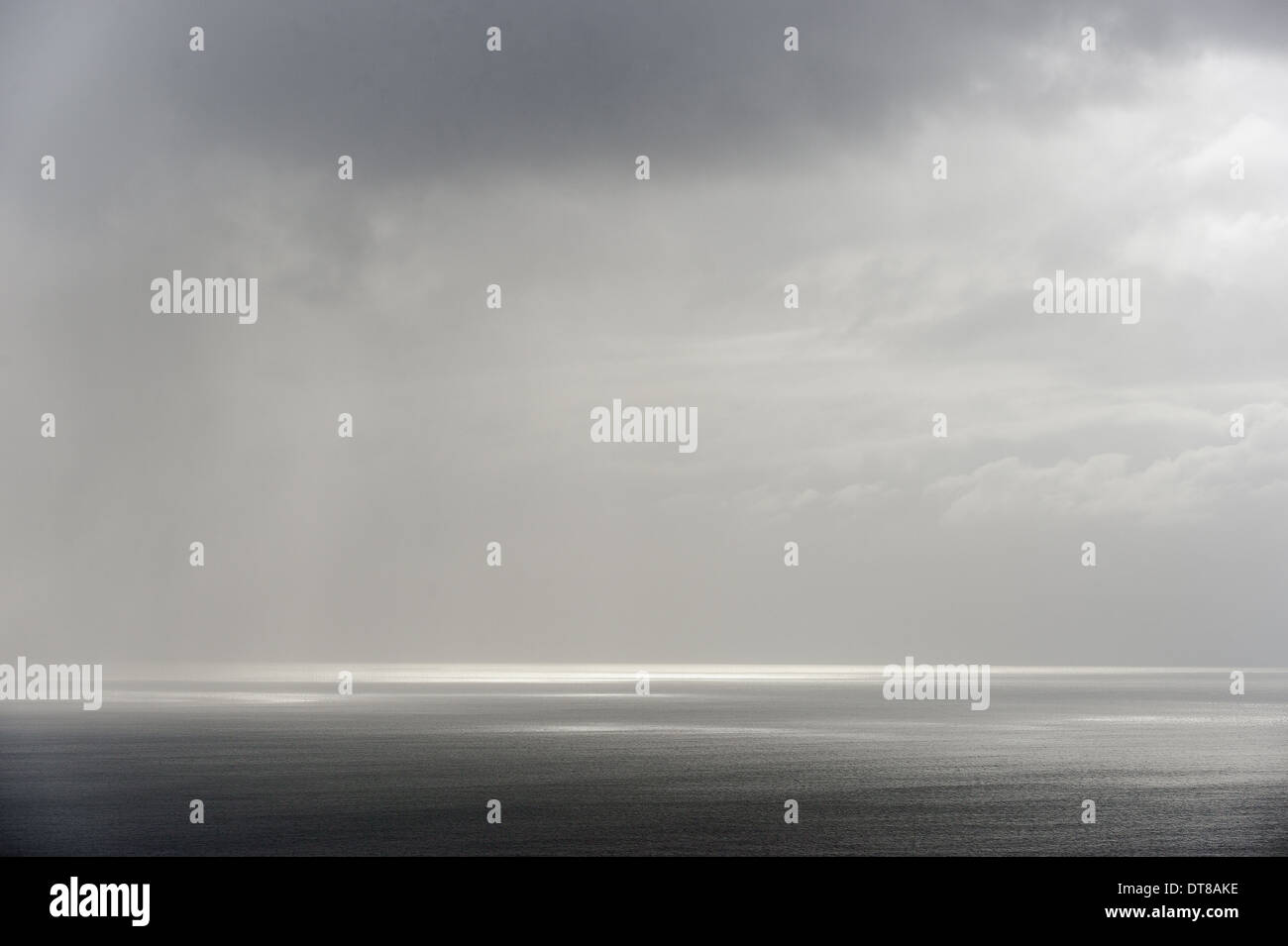 Panorama di mare calmo Foto Stock