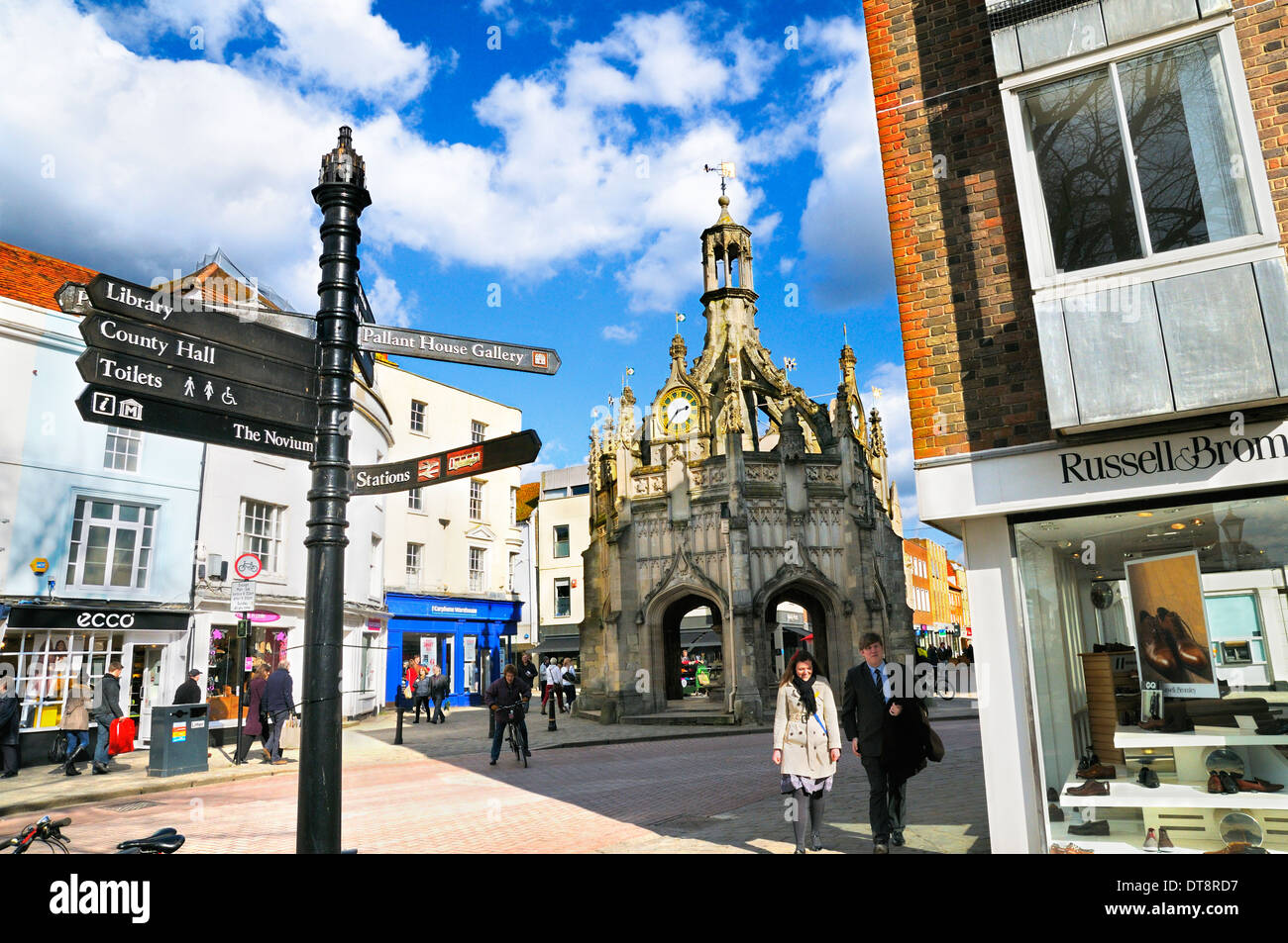 Croce di mercato, Chichester, West Sussex, in Inghilterra, Regno Unito Foto Stock