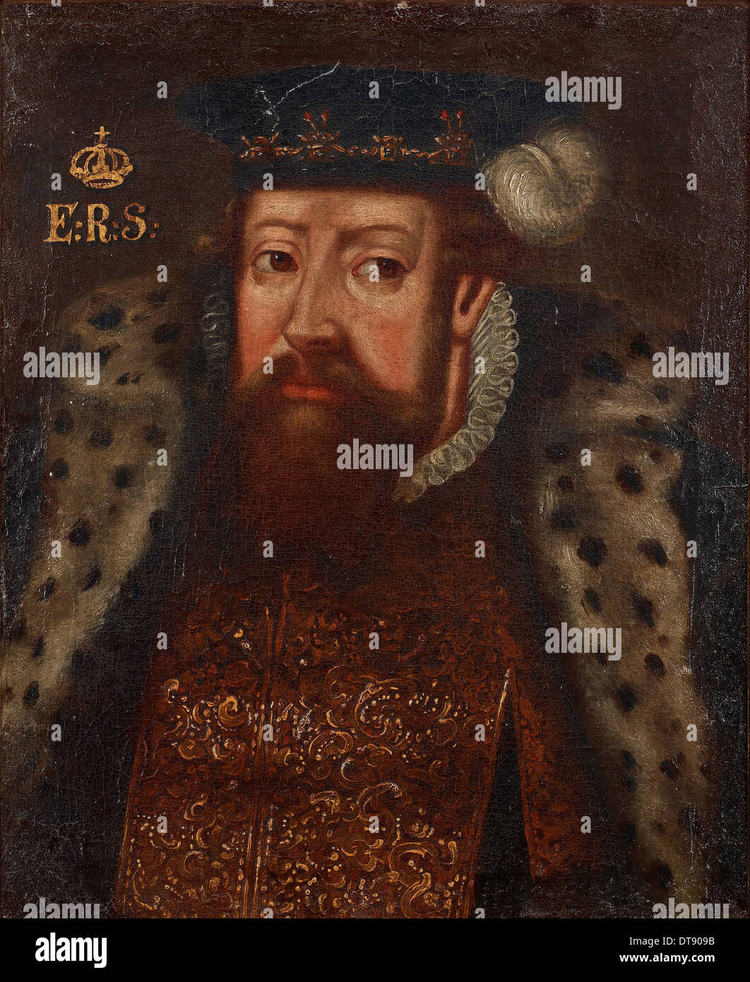 Ritratto di Re Eric XIV di Svezia (1533-1577), um 1700. Artista: Anonimo Foto Stock