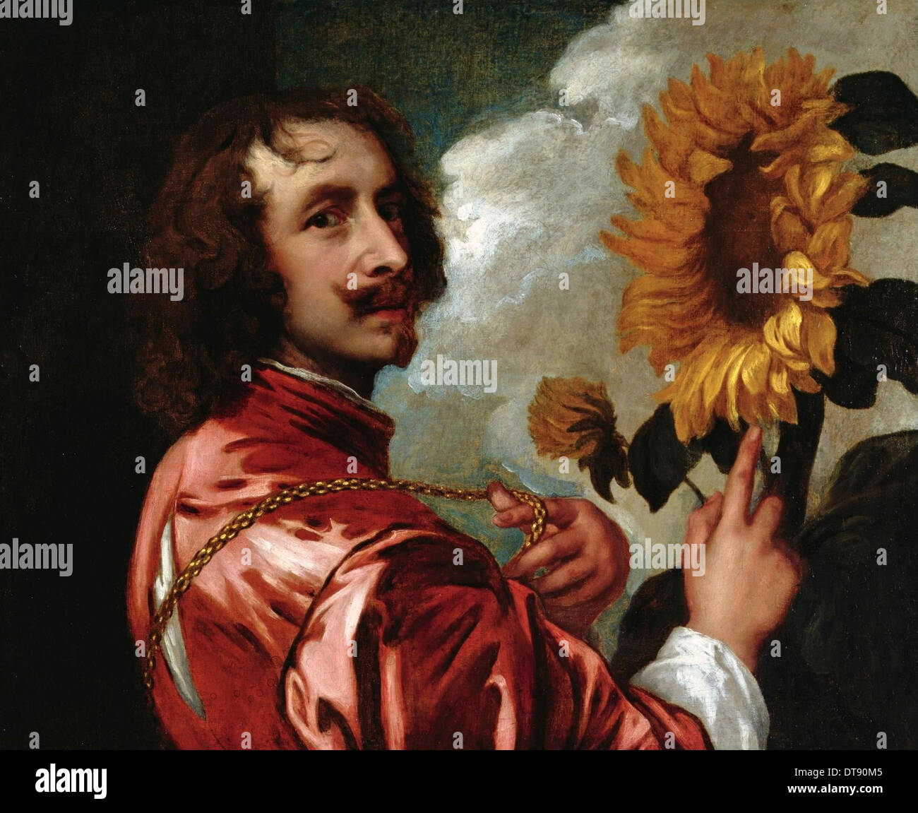 Autoritratto, dopo il 1633. Artista: Dyck, Sir Anthonis, van (1599-1641) Foto Stock