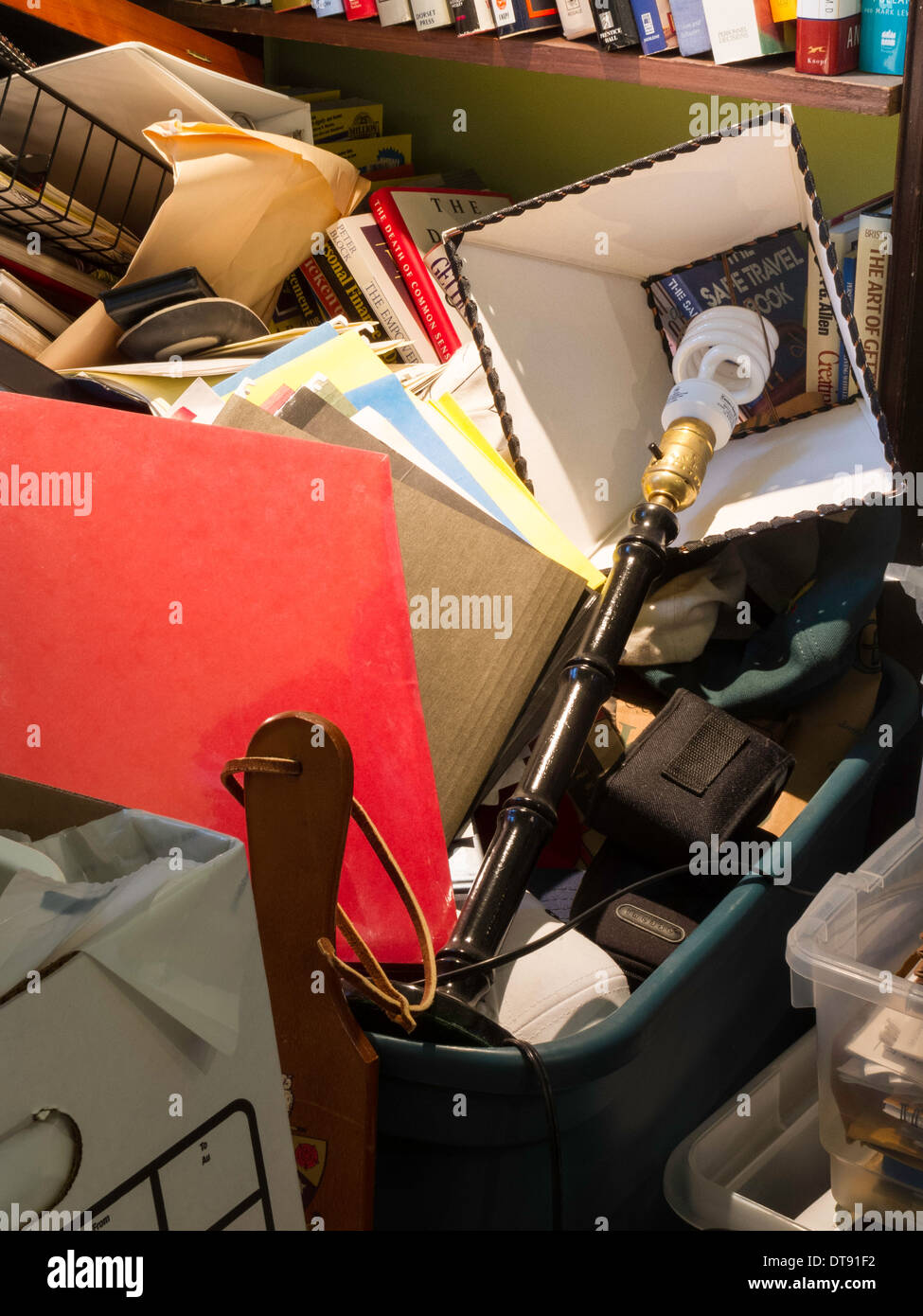Hoarders' confuso ripostiglio, STATI UNITI D'AMERICA Foto Stock