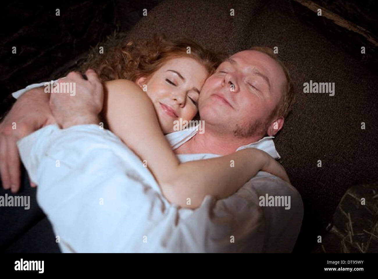 BURKE E HARE 2010 Ealing Studios film con Isla Fisher e Simon Pegg Foto Stock