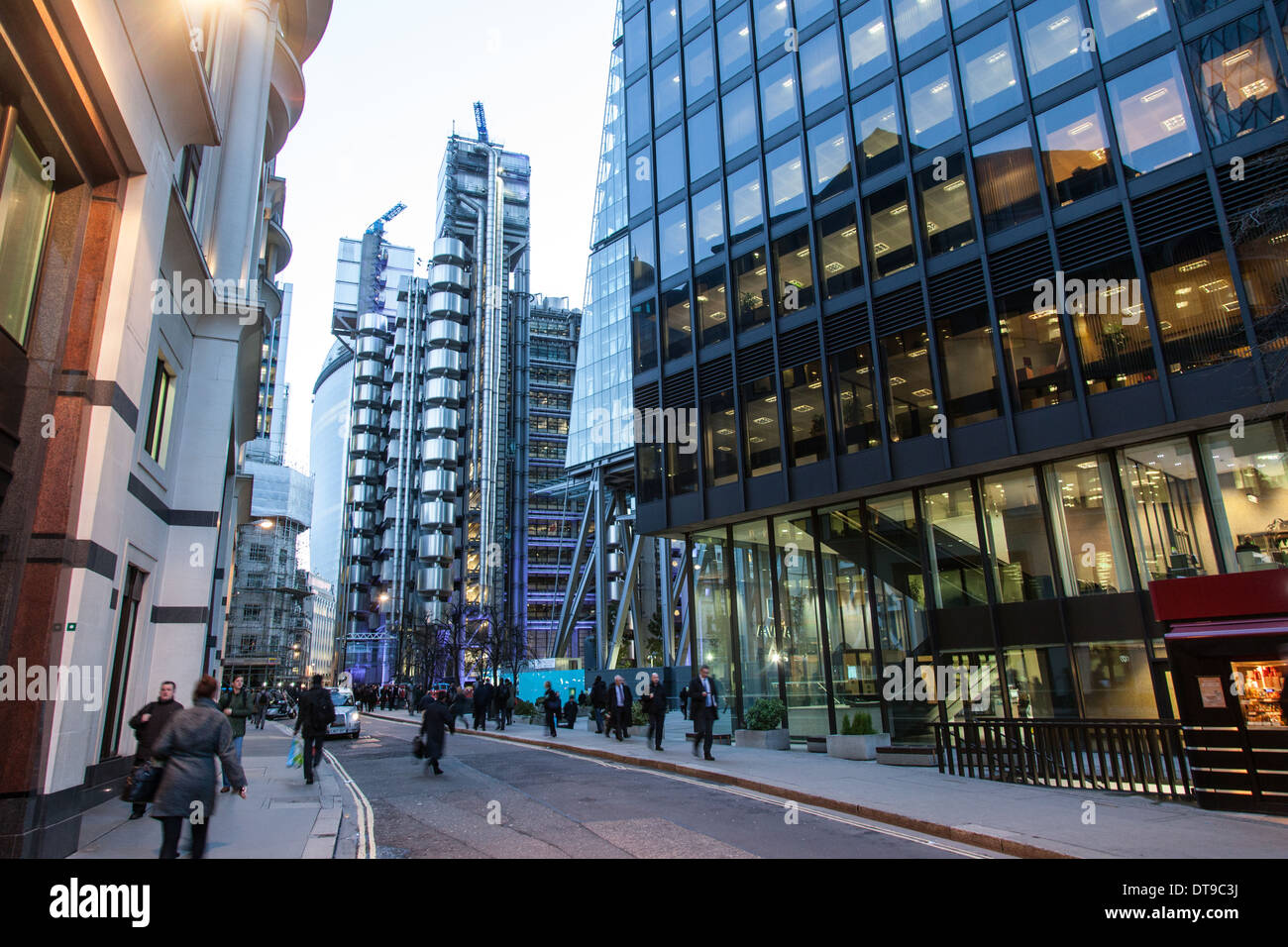 Lloyds di costruire la città di Londra REGNO UNITO Foto Stock