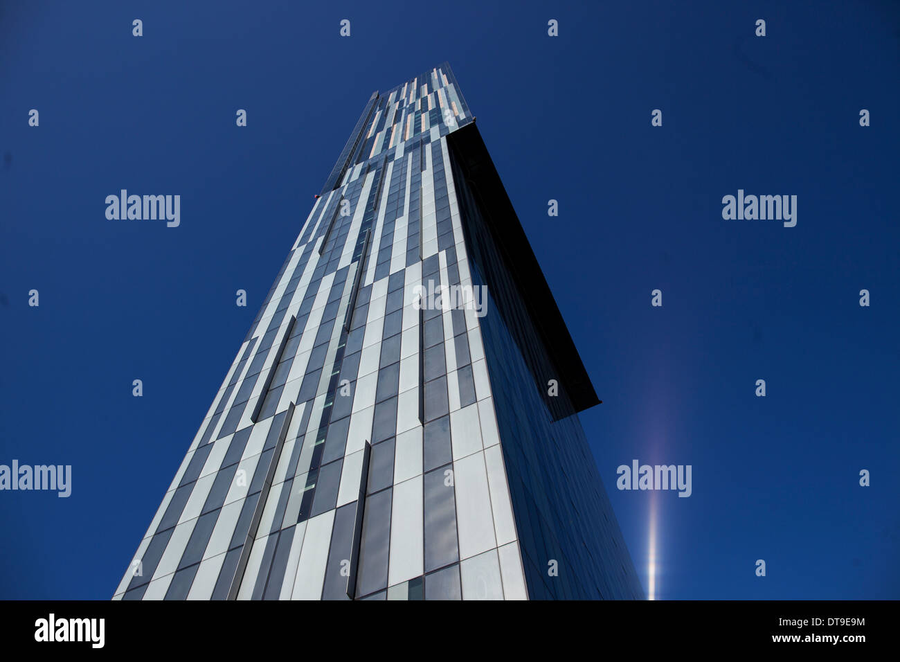 Manchester Appartamenti per i ricchi e famosi Beetham Tower, edificio di riferimento Foto Stock