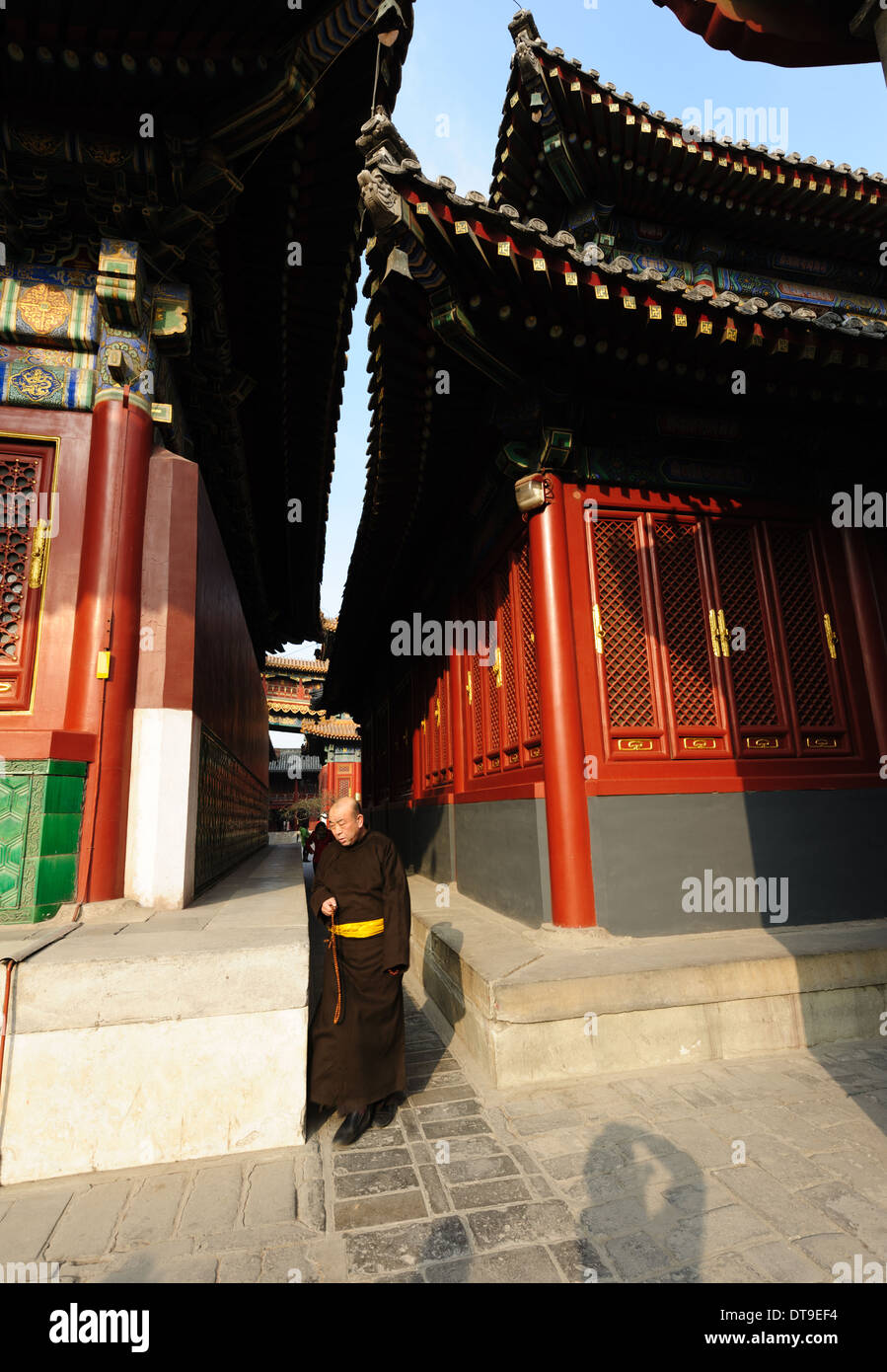 Il Tempio Lama Yonghe Gong) a Pechino, Cina Foto Stock