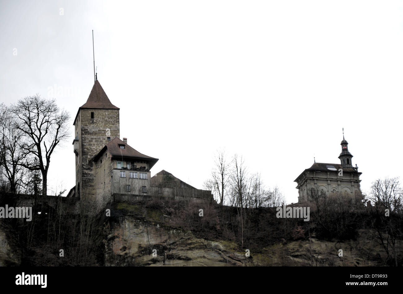 Friburgo, Svizzera, le torri di guardia Foto Stock