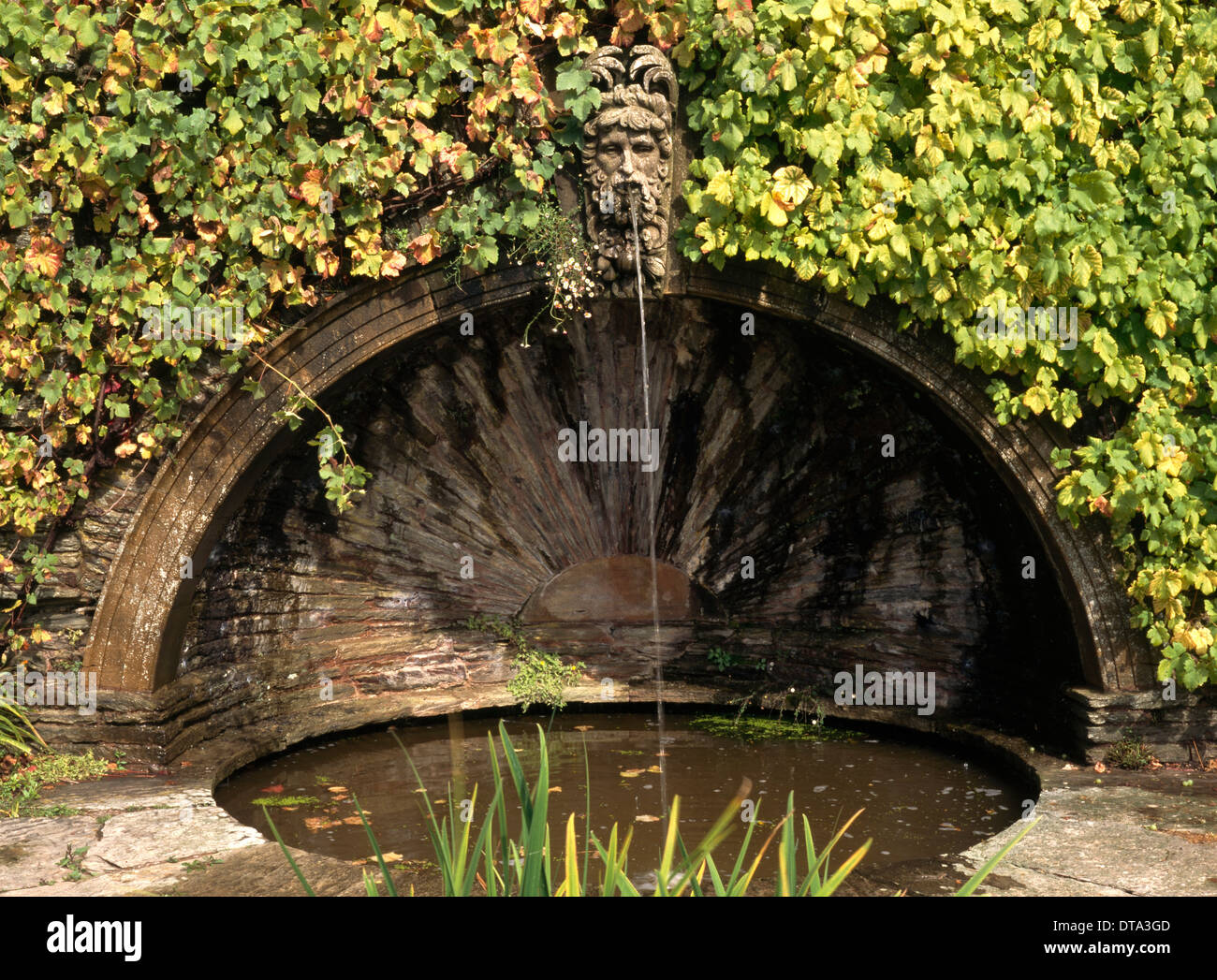 Hestercombe Gardens, 1904 bis 1909 von Gertrude Jekyll und Edward Lutyens Foto Stock