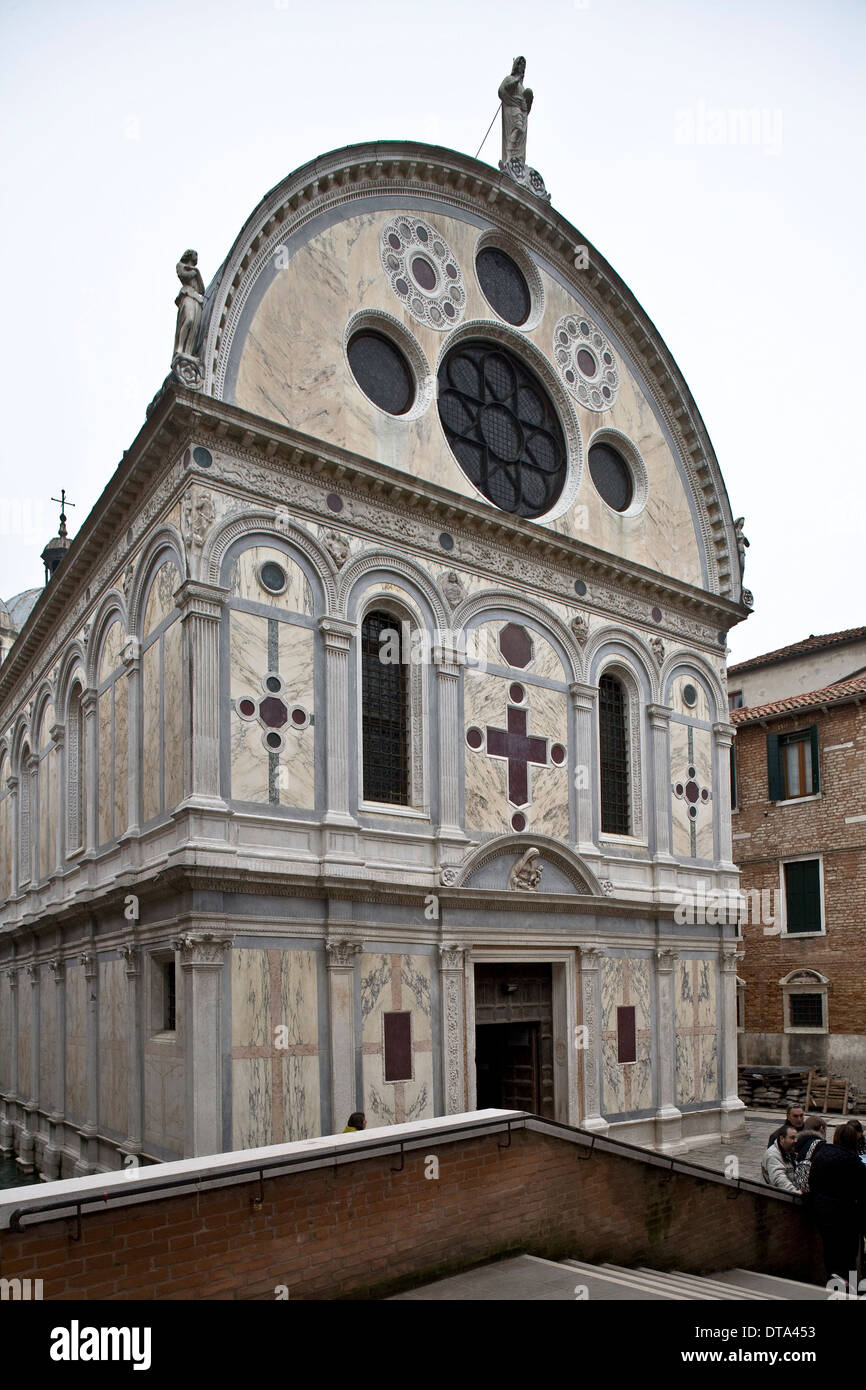 Venedig, Venezia, Santa Maria dei Miracoli Foto Stock