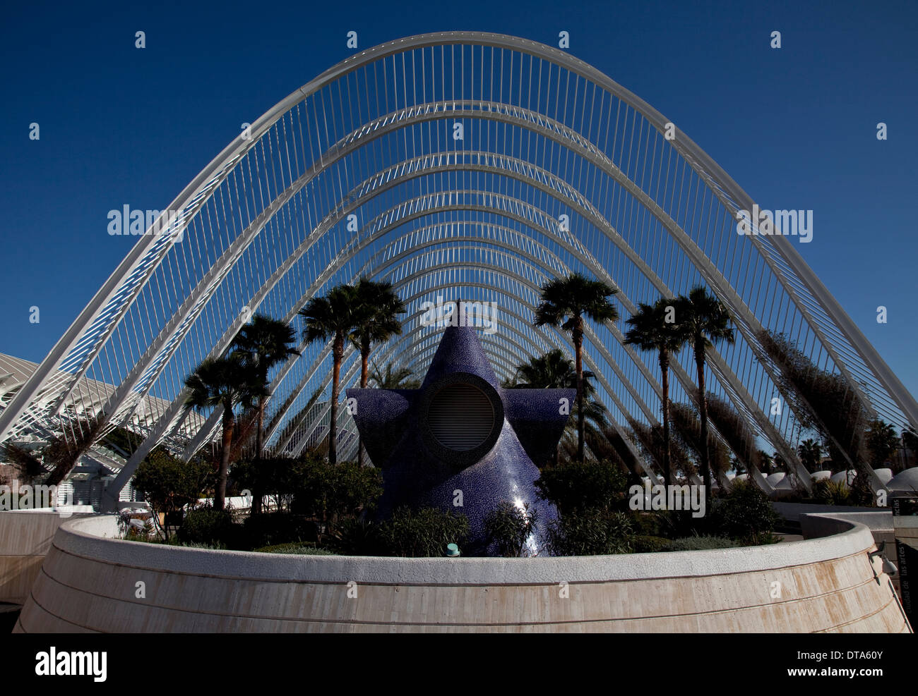 Valencia, Ciudad de las Artes y de las Ciencias Foto Stock