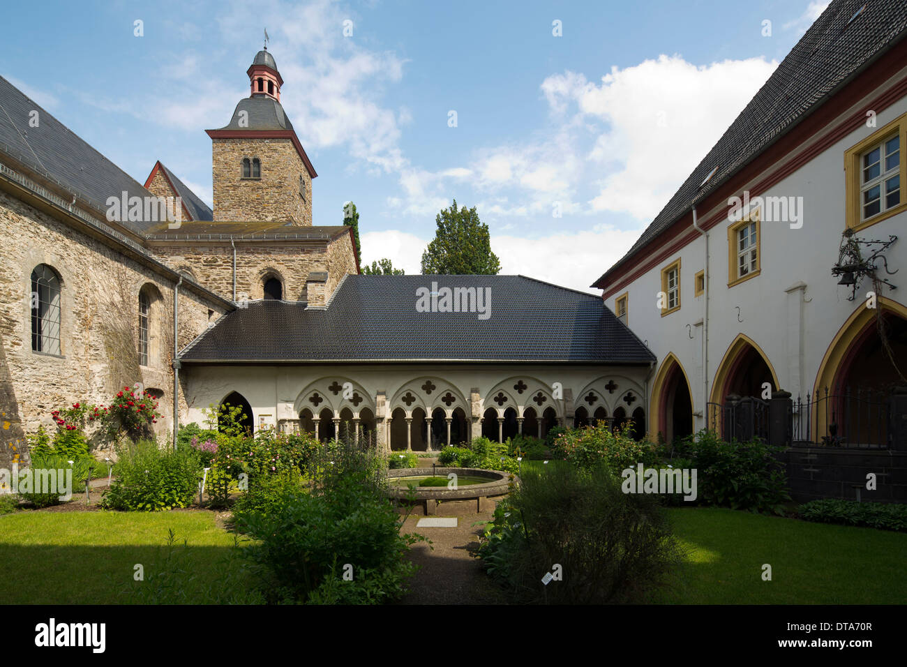 Rommersdorf bei Gladbach, Badia, Prämonstratenserkloster Foto Stock