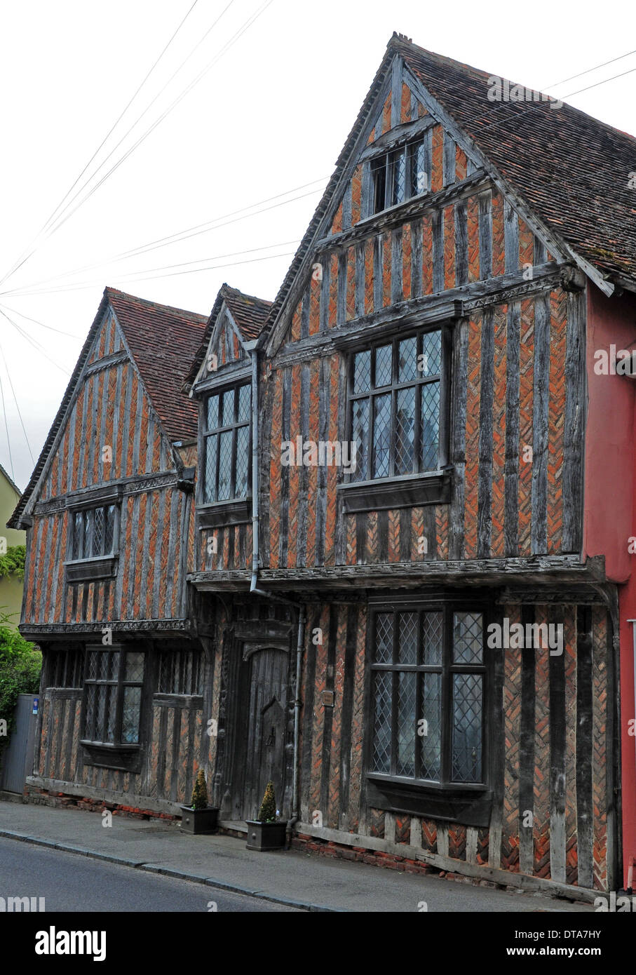 De Vere House Lavenham Suffolk Foto Stock