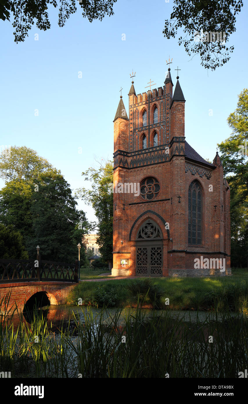 Ludwigslust, Schloßpark Foto Stock