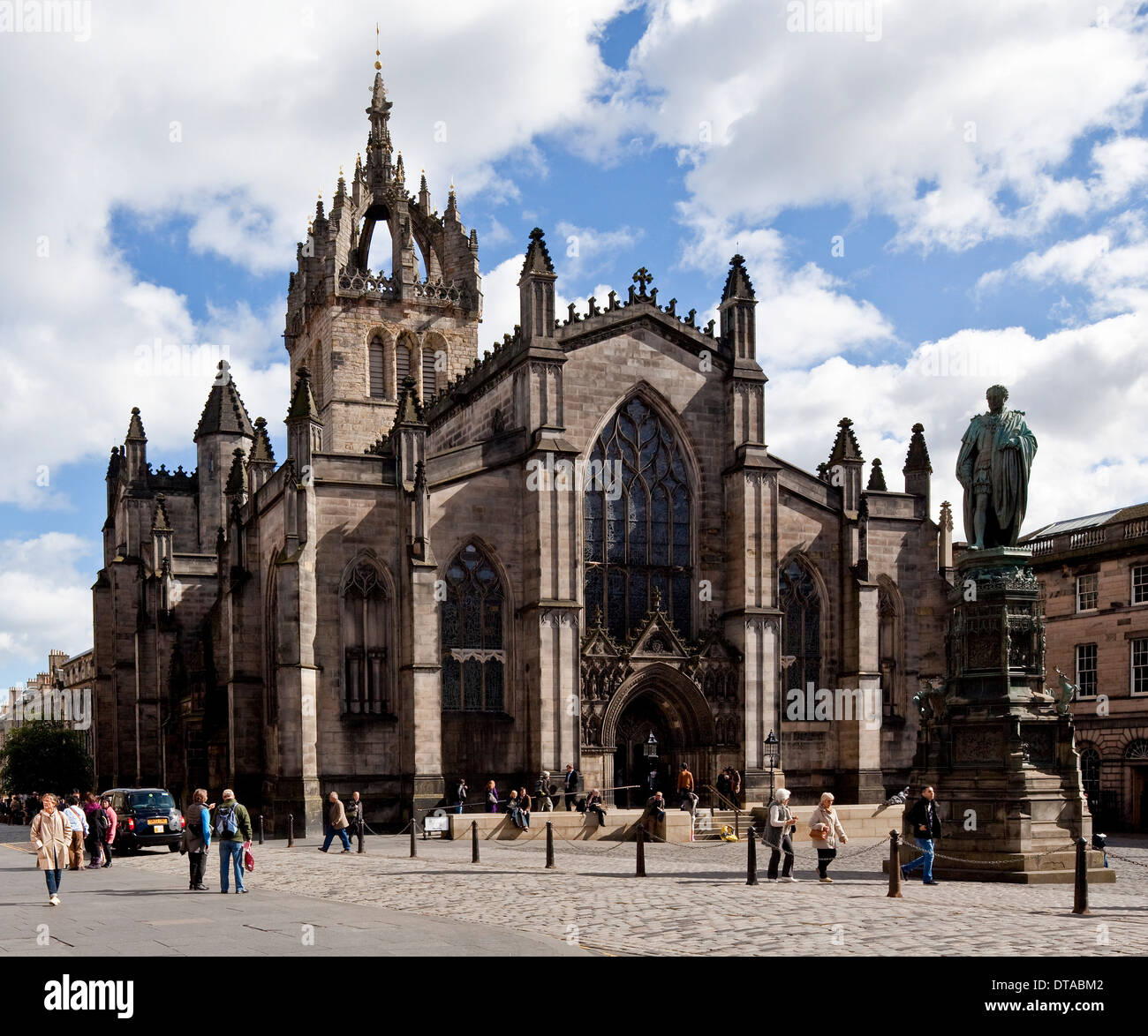 Edinburgh, la Cattedrale di St Giles Foto Stock