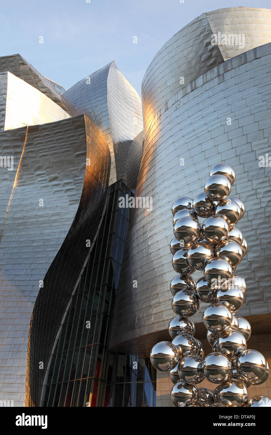 Bilbao, Museo Guggenheim Foto Stock