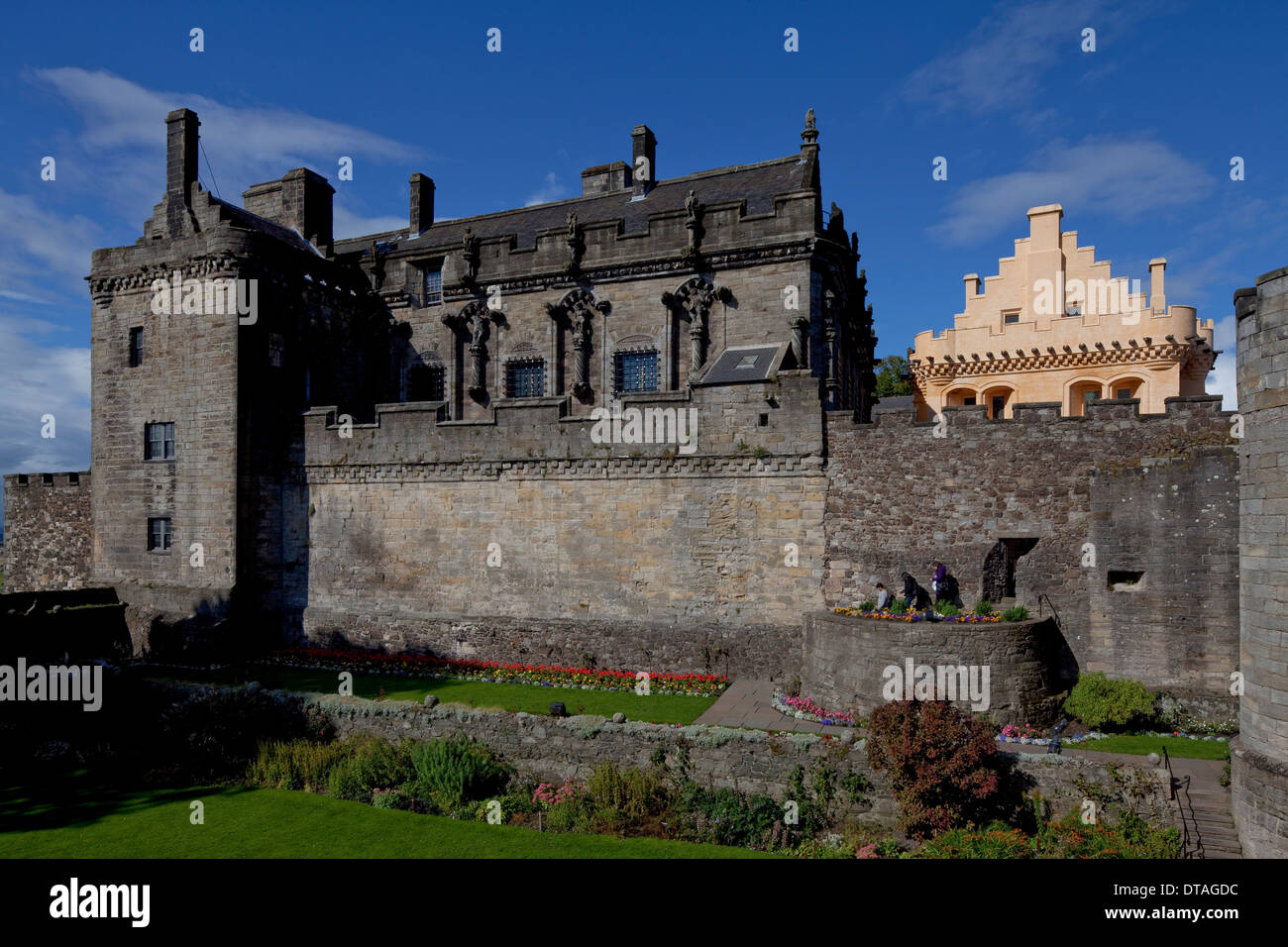 Stirling, Burg Castello di Stirling Foto Stock