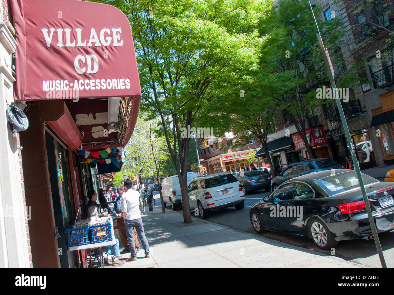 Il Greenwich Village di Manhattan a New York City, Stati Uniti d'America Foto Stock