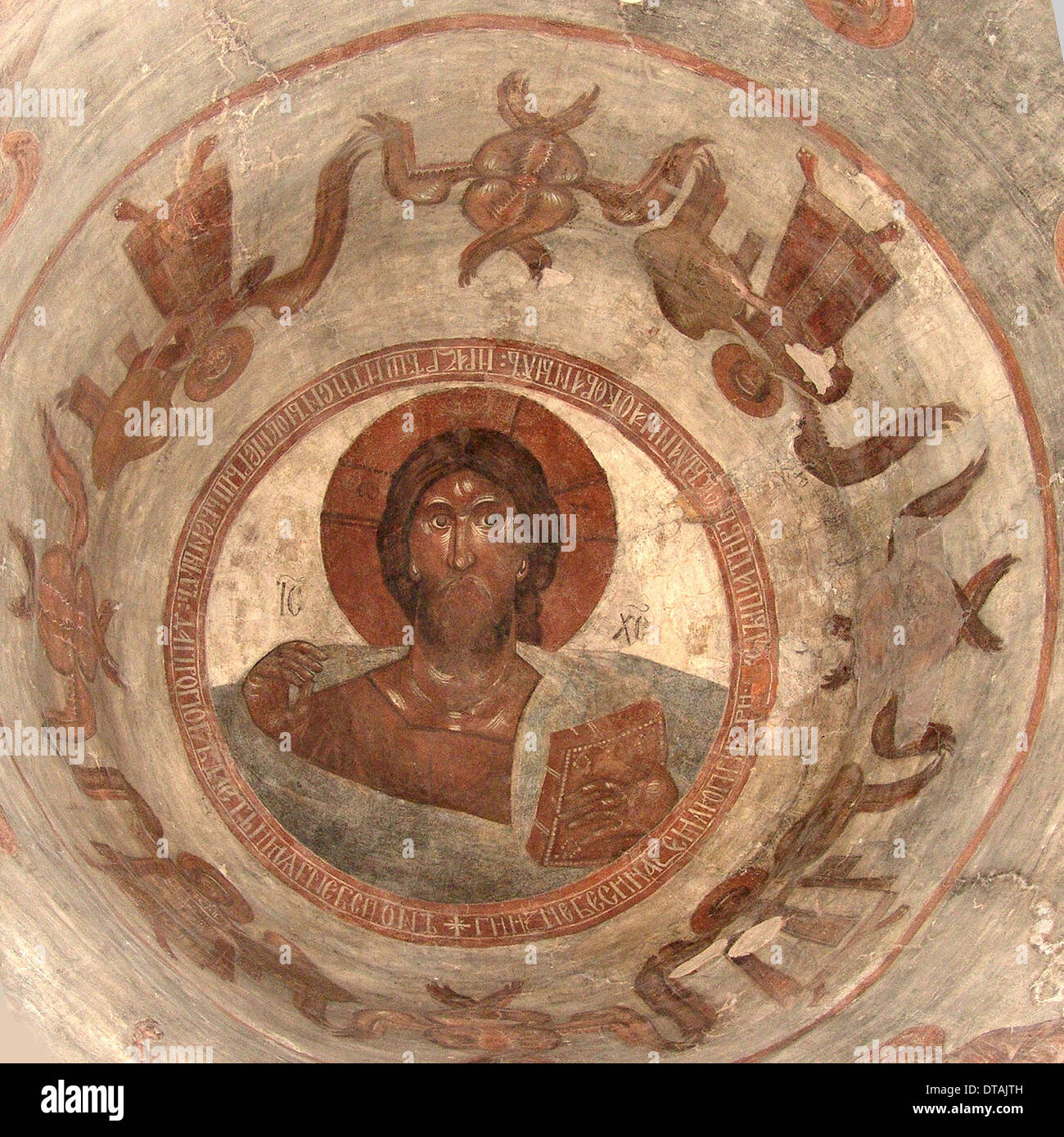 Salvator Mundi (Salvatore del mondo), 1378. Artista: Teofane il Greco (ca. 1340-ca. 1410) Foto Stock