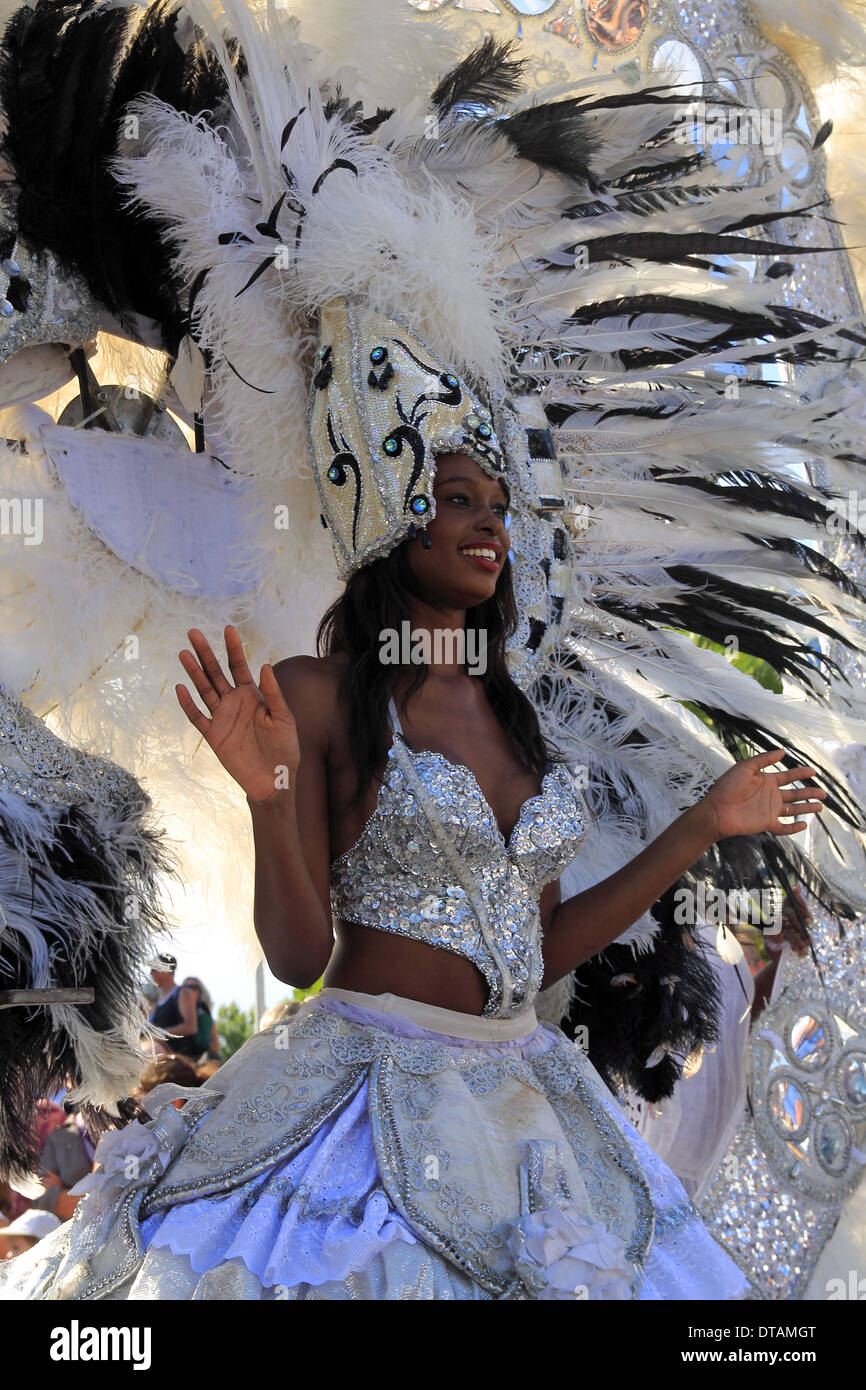 Carnevale estivo a La Grande Motte, Herault, Languedoc Roussillon, Francia Foto Stock