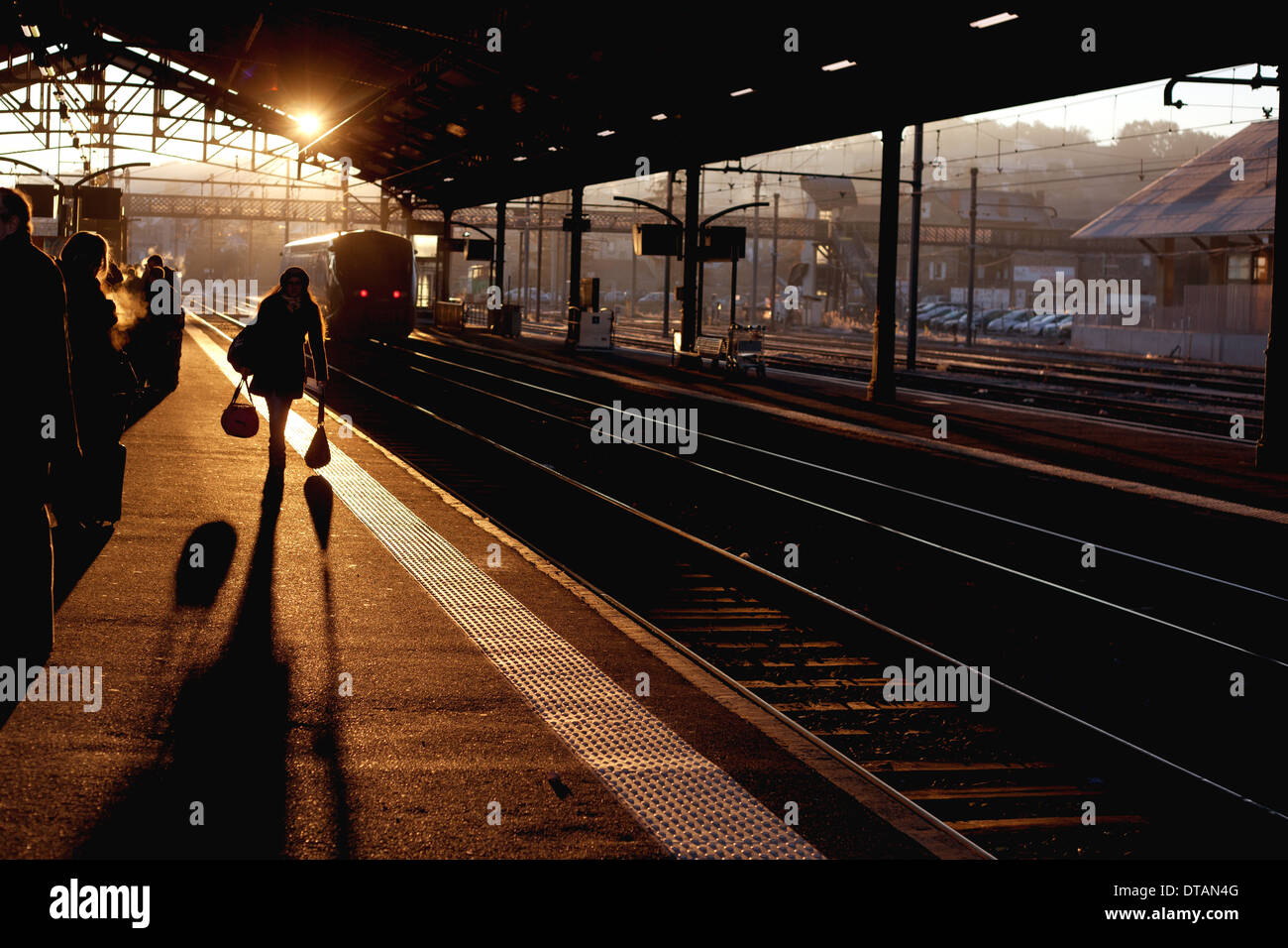 Stazione. Foto Stock