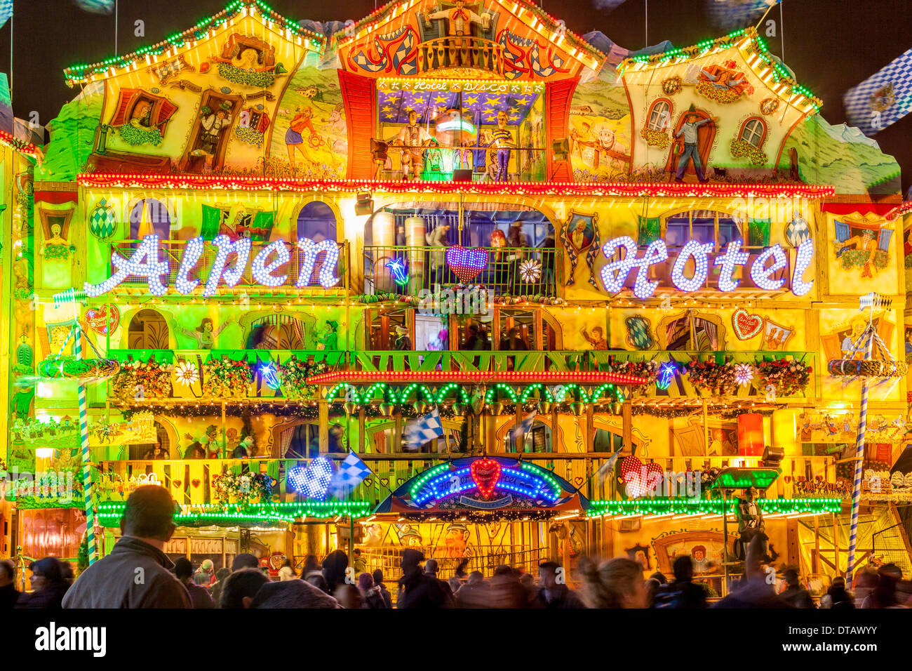 Winter Wonderland, Hyde Park, Londra, Inghilterra Foto Stock